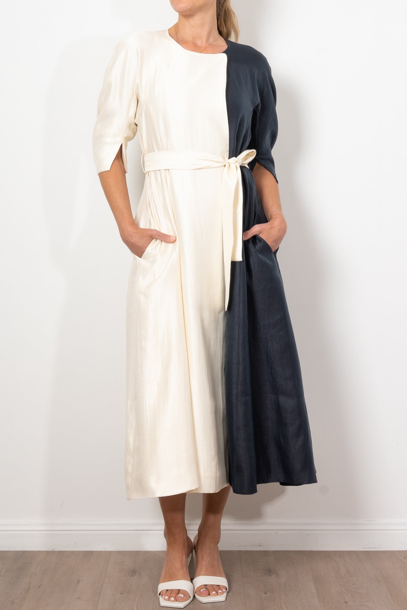 M.A. Dainty Party Dress Two Tone - Elegant Women's Cocktail Dress for Evening Events, Weddings & Special Occasions