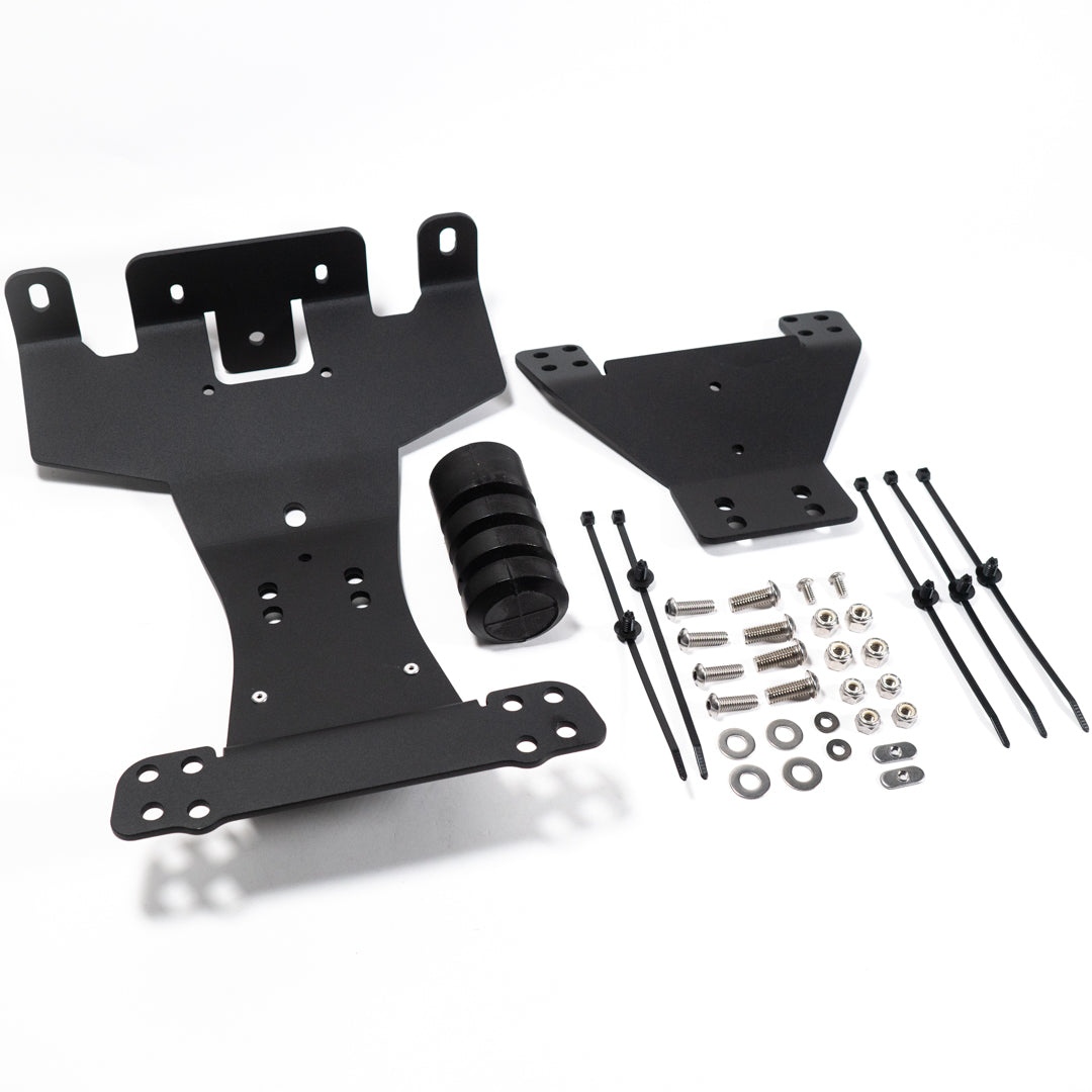 2021-2024 Ford Bronco & Bronco Raptor SDHQ Built 3rd Brake Light Chase Light Mount Kit - Off-Road LED Light Bar Bracket for Adventure & Night Driving