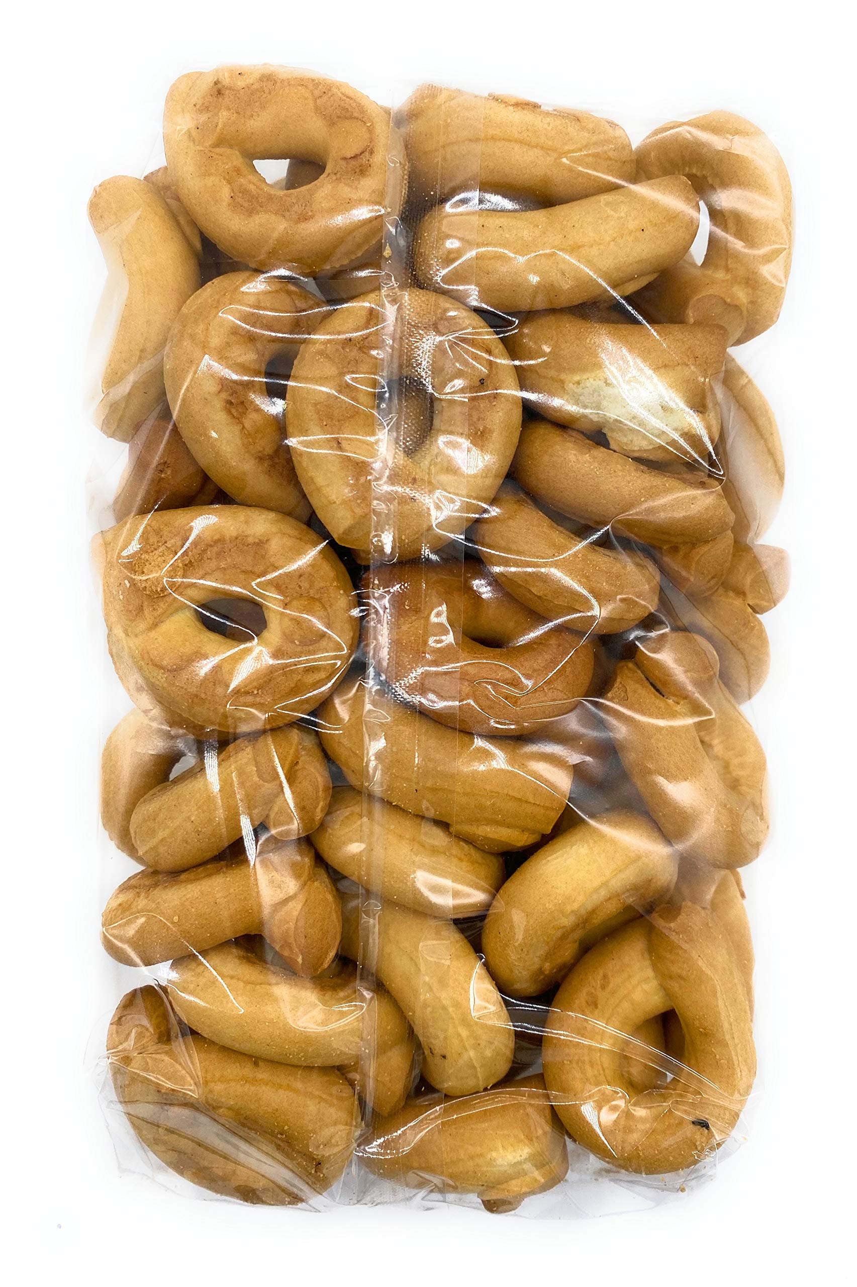 Original Italian Taralli Biscuits by Clemente Bakery - Authentic Italian Snacks, 10 Oz Bag - Perfect for Coffee, Parties & Gifting