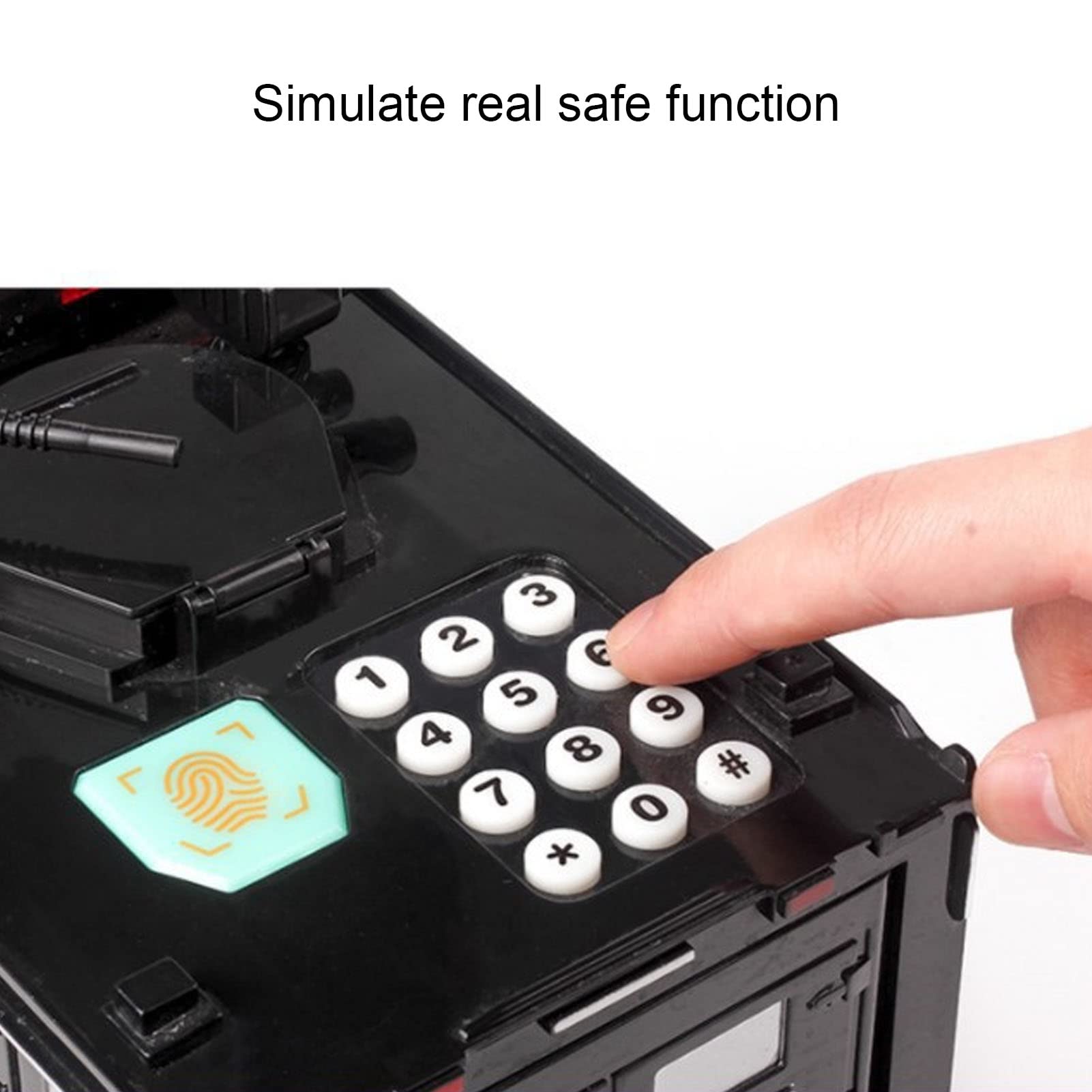 Secure Password Protected Armored Car Piggy Bank - Automatic Money Saving Toy for Kids, Cool Plastic Safe Car for Boys & Girls - Perfect Gift for Birthday, Christmas & Savings Goals