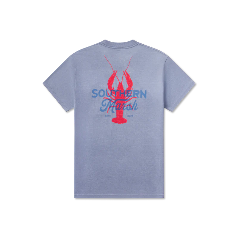 Boys' Southern Marsh Seawash T-Shirt - Crawfish Time Graphic Tee | Comfortable Cotton Shirt for Kids | Perfect for Summer Outings & Beach Vacations