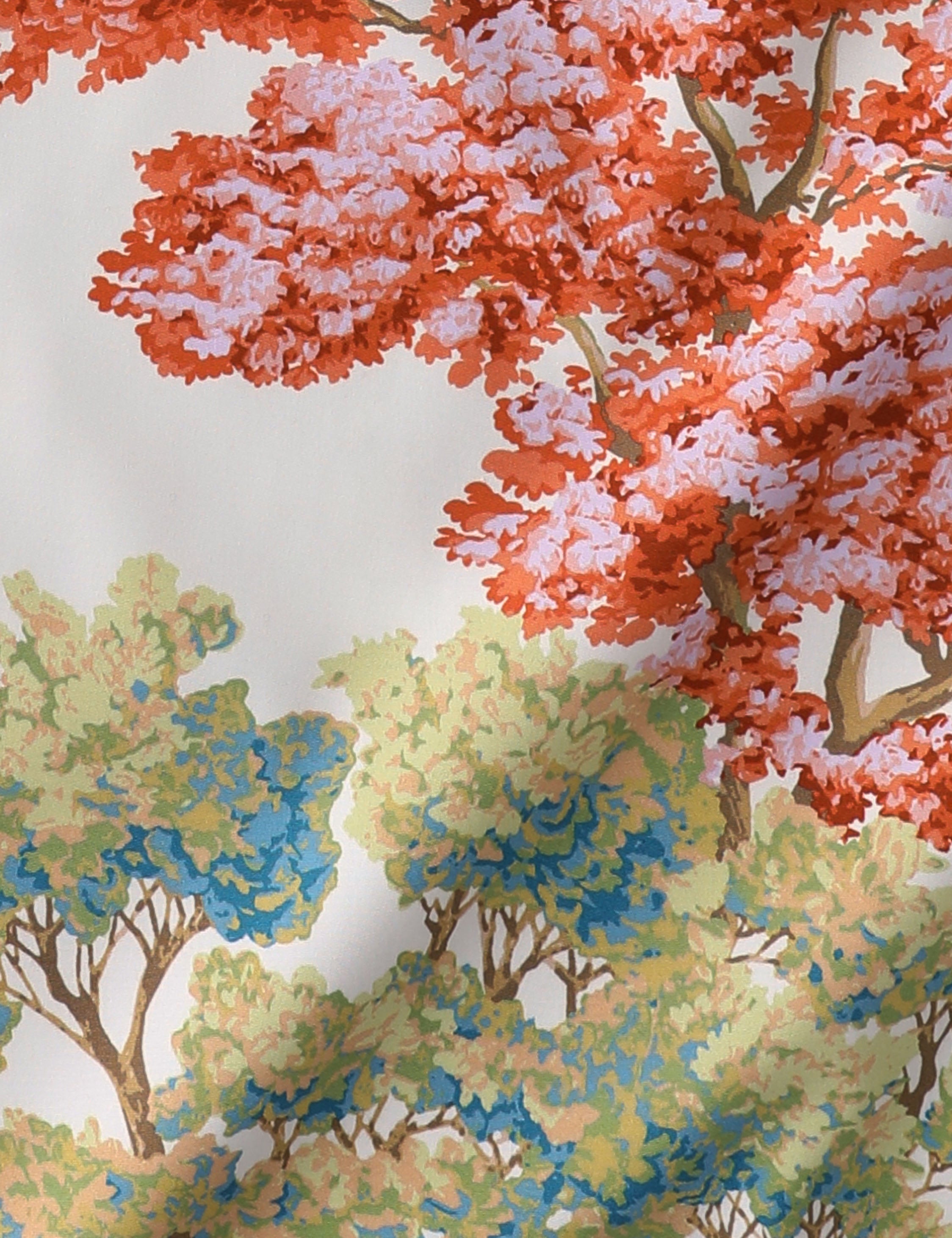 Scalamandré Central Park Cotton Fabric - Premium Upholstery & Home Decor Fabric for Sofas, Curtains, and Pillows