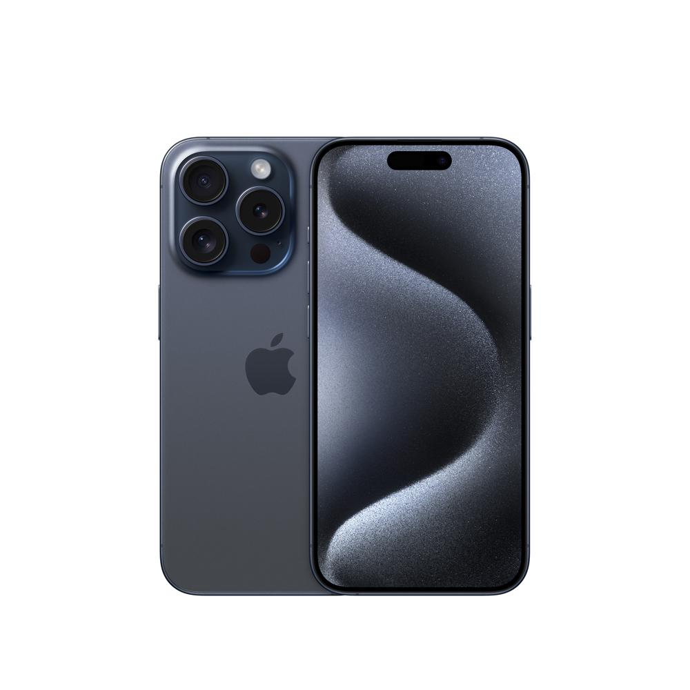 Apple iPhone 15 Pro 256GB Titanium Blue - Premium Smartphone for Photography, Gaming & Business Use
