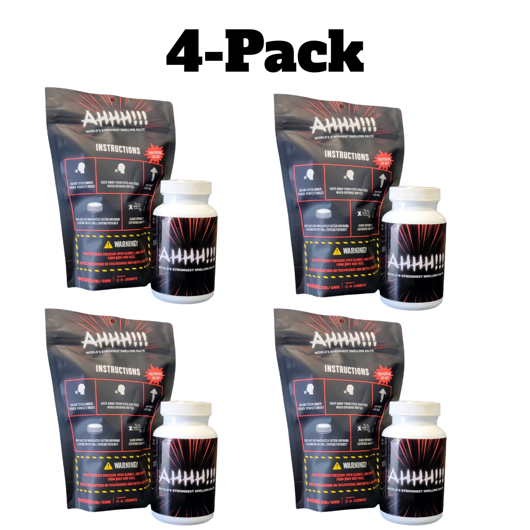 World's Strongest Smelling Salts - Intense Ammonia Aroma for Instant Energy Boost | Gym, Weightlifting & Sports Performance