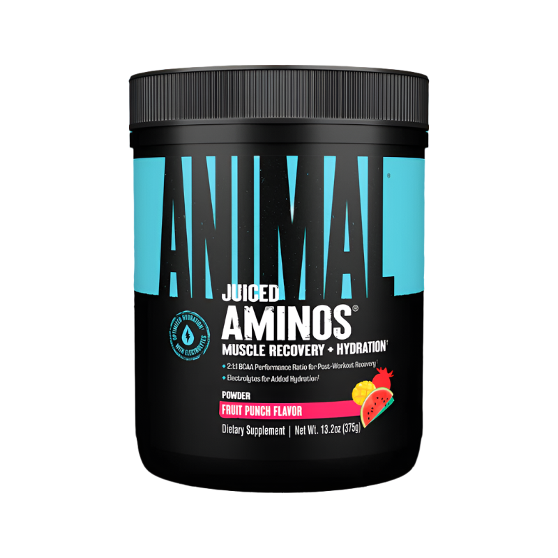 Animal Juiced Aminos 368g - Premium BCAA Amino Acid Supplement for Muscle Recovery & Growth - Ideal for Workout, Gym & Fitness Enthusiasts
