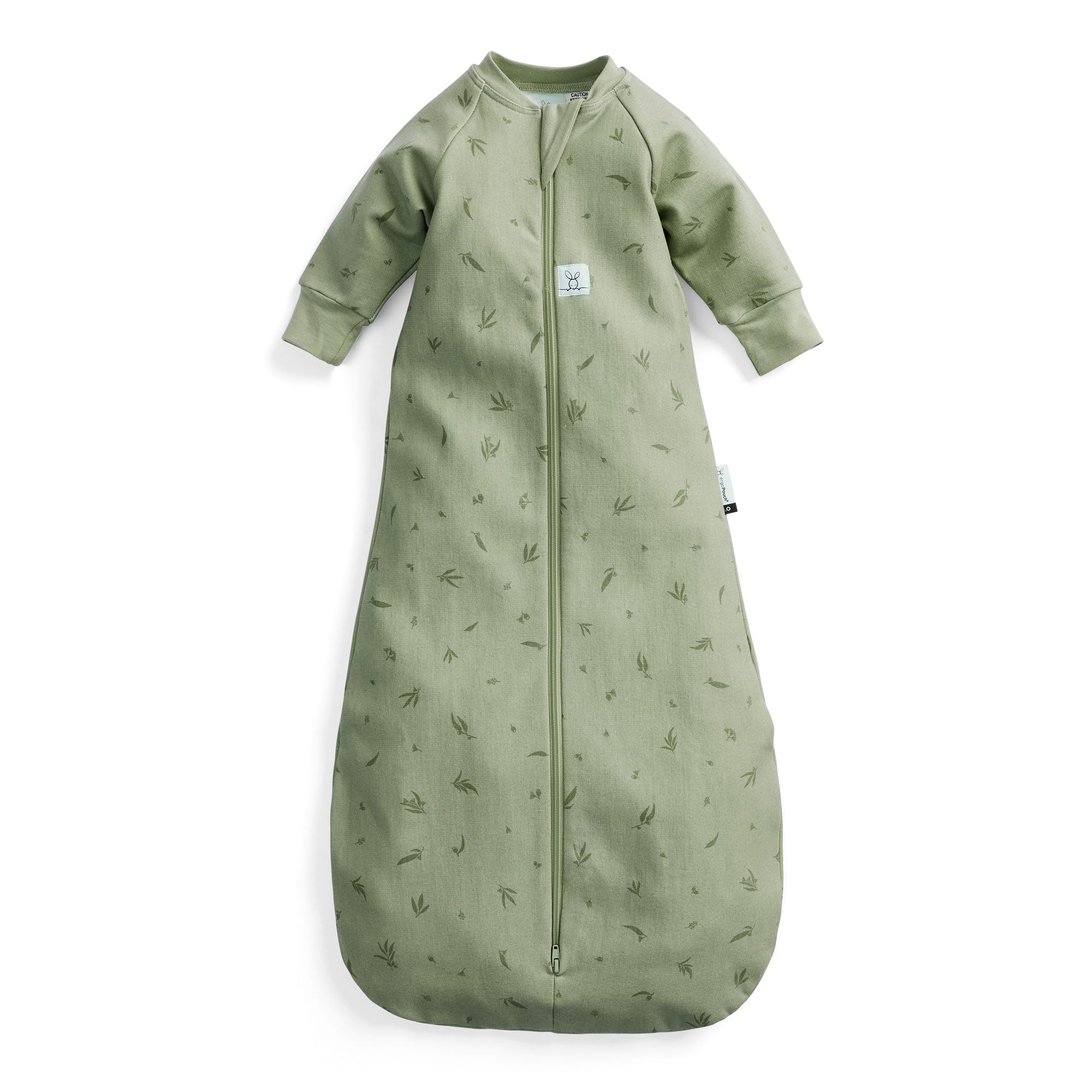 ErgoPouch TOG 1.0 Baby Sleeping Bag with Long Sleeves - Willow Print - Soft & Breathable for Safe Infant Sleep - Perfect for Nursery, Daycare & Travel