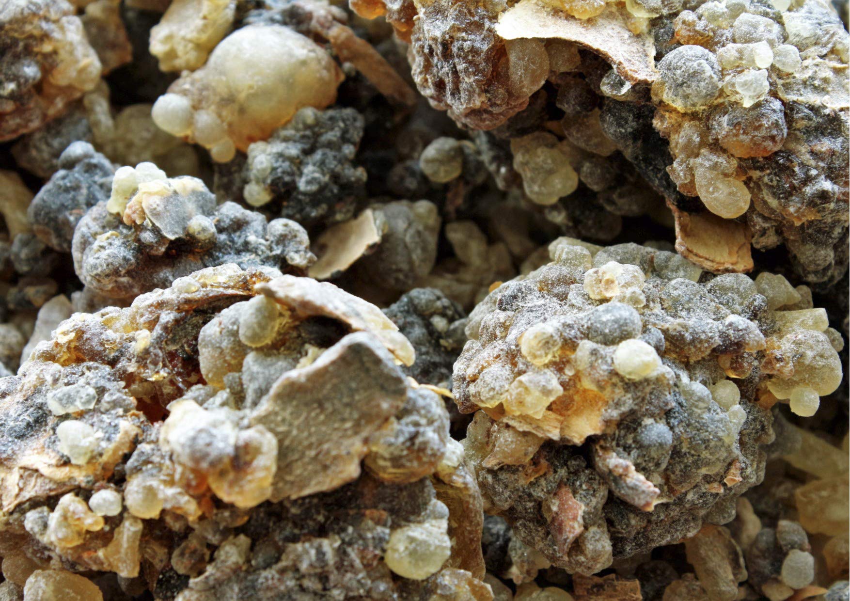 Premium Certified Organic Black Hojari Frankincense Resin from Oman (Boswellia Sacra) - 1 lb/Pound - Pure Incense for Aromatherapy, Meditation & Spiritual Practices