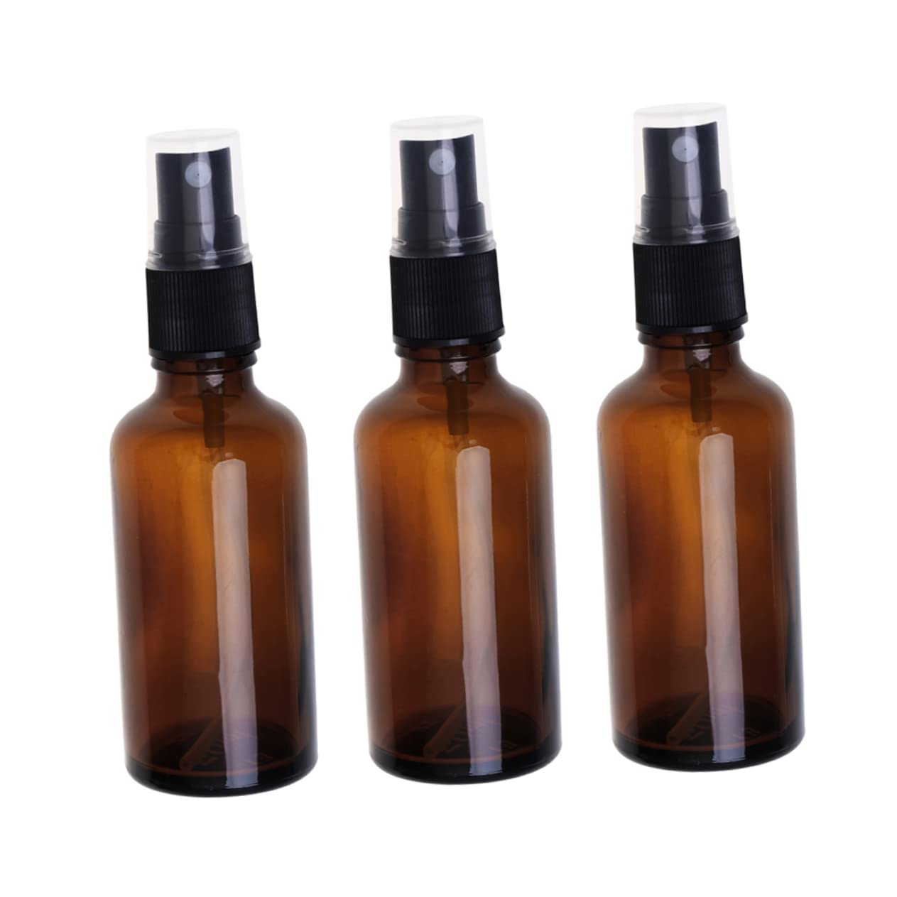 FRCOLOR 10-Pack Small Glass Terrarium Spray Bottles for Essential Oils, Hair Mist & Cosmetic Use - Perfect for DIY, Home Decor, Travel & Skincare Routine