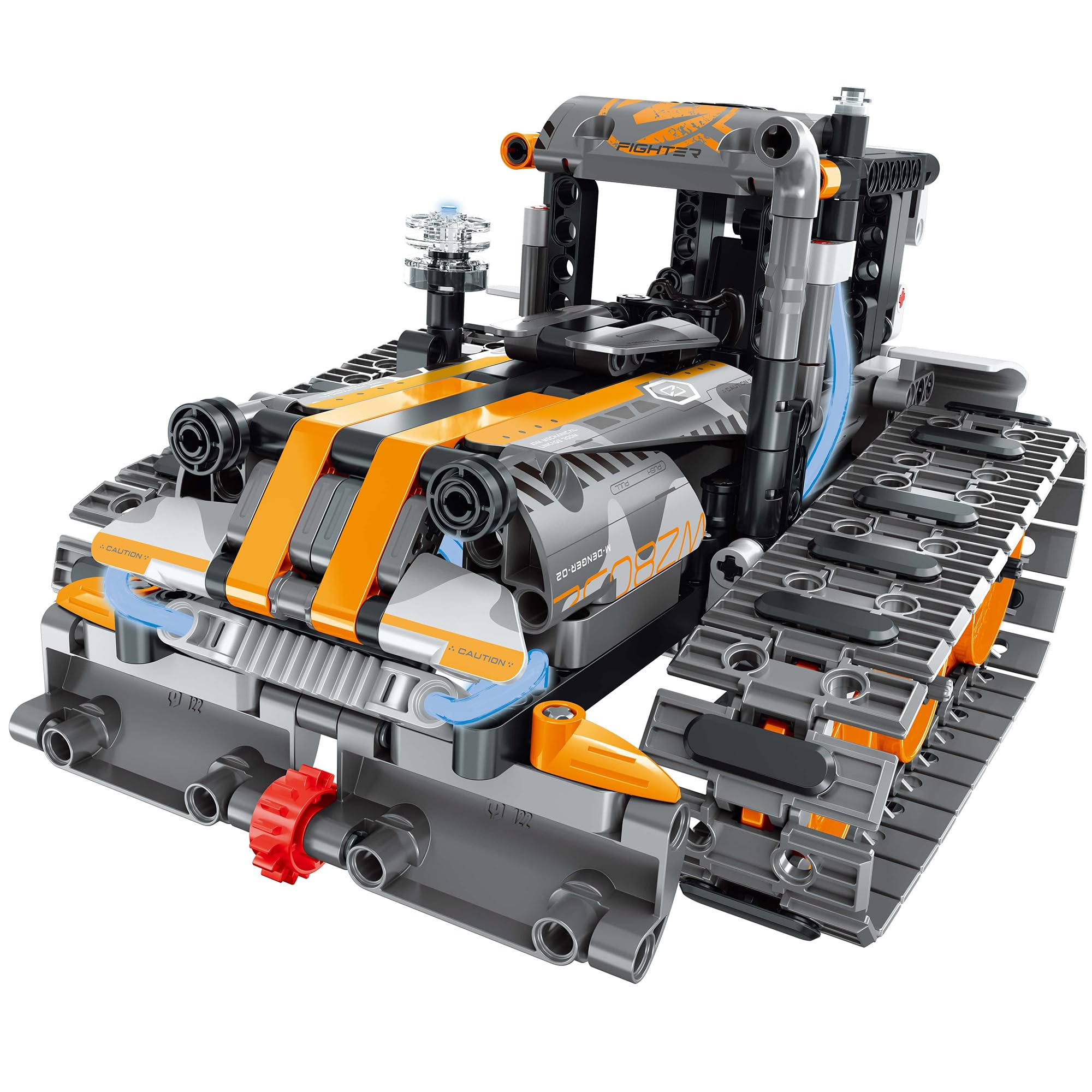 Mechanical Master - R/C 4-in-1 Tank Robot Building Kit (552pcs) - Remote Control Tank, Robot, Cube & Car Model Set - STEM Educational Toys for Kids & Adults - Perfect for Creative Play & DIY Projects