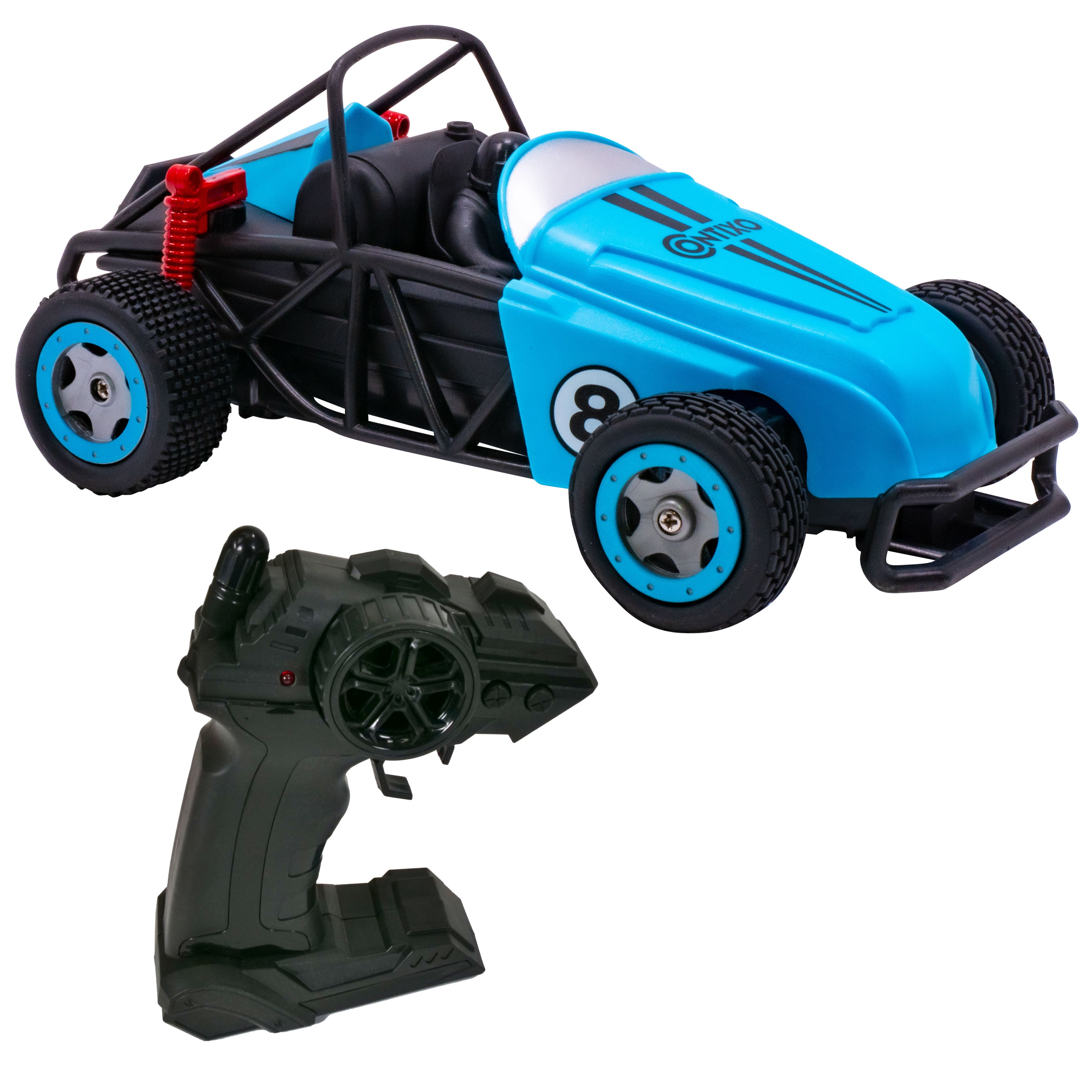 Contixo SC8 Dual Speed 1:10 Scale Remote Control RC Buggy Car - High Performance Off-Road Racing for Adults & Kids - Perfect for Backyard, Park & Track Racing