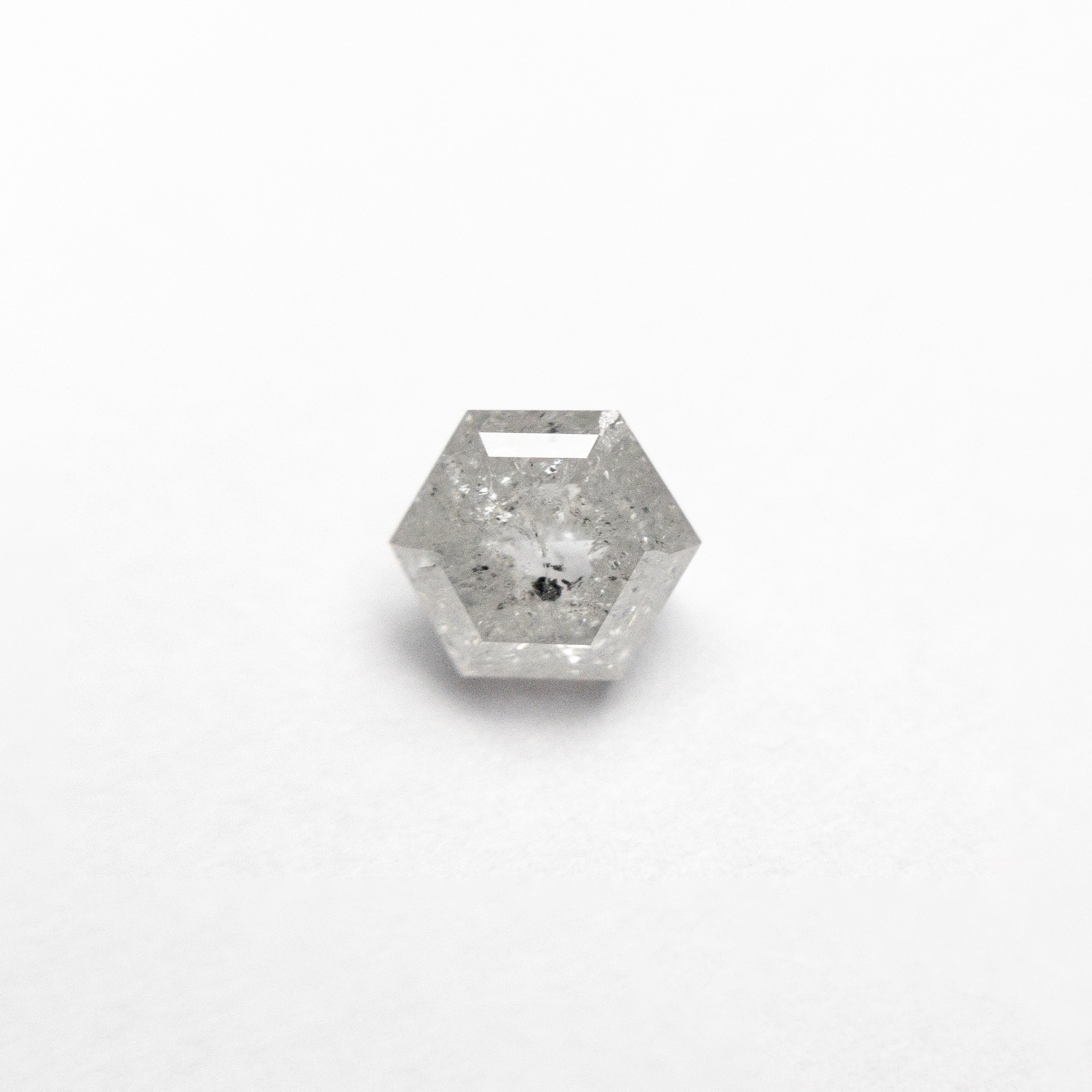 0.72ct Hexagon Step Cut Loose Gemstone - 5.59x4.86x3.17mm Natural Diamond for Jewelry Making (Item#25457) - Perfect for Engagement Rings, Earrings & Custom Jewelry Designs