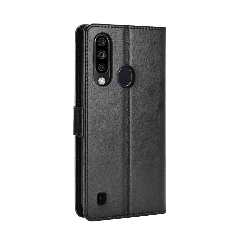 Premium Leather Wallet Flip Case for ZTE Blade A7 2020 / A7s (EA72020) - Slim Protective Cover with Card Slots & Kickstand | Perfect for Work, Travel & Daily Use