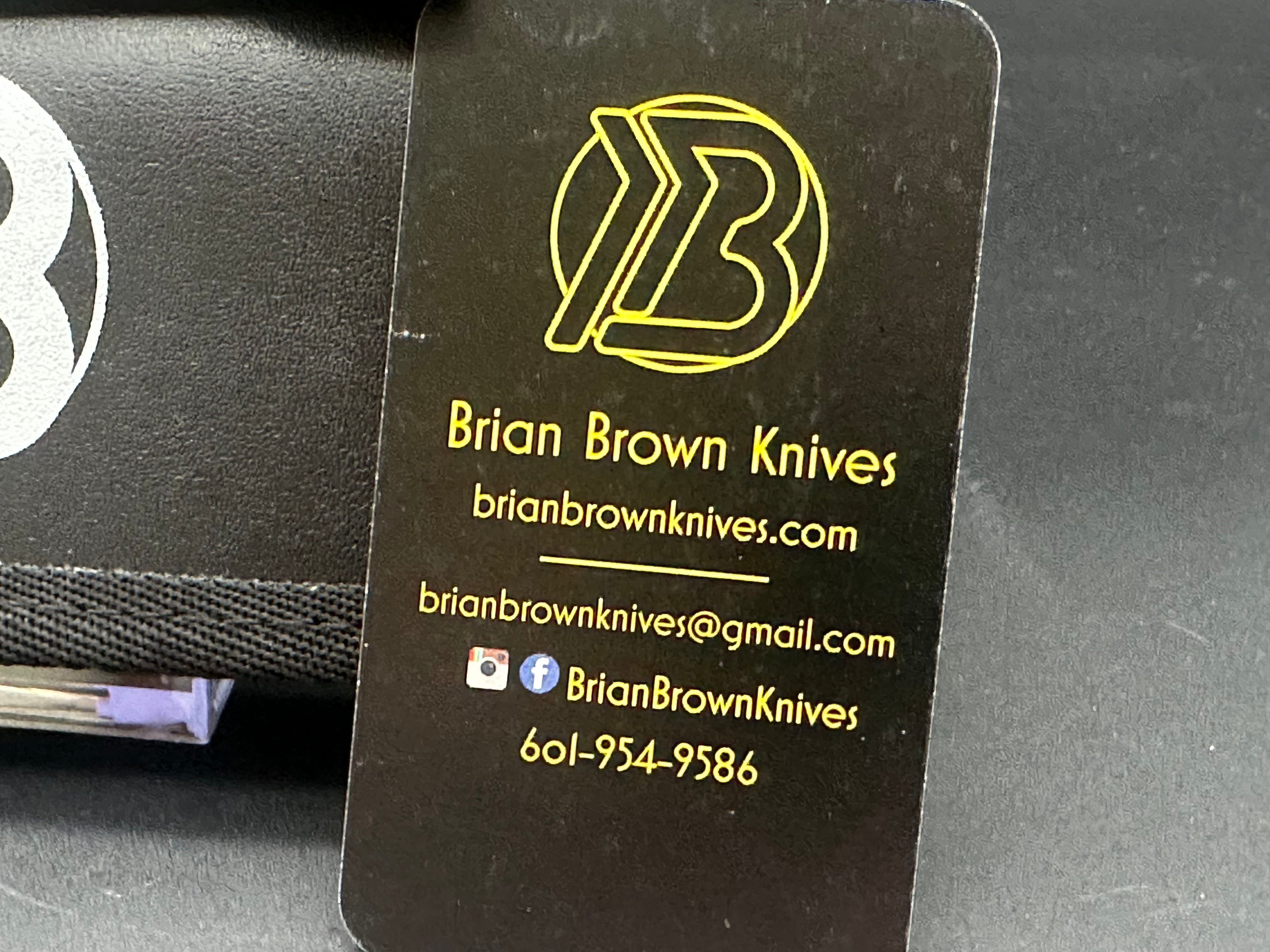 Brian Brown Raptor V1 Folding Knife - Premium EDC Pocket Knife with Titanium Handle for Outdoor, Camping & Everyday Carry (EDC)