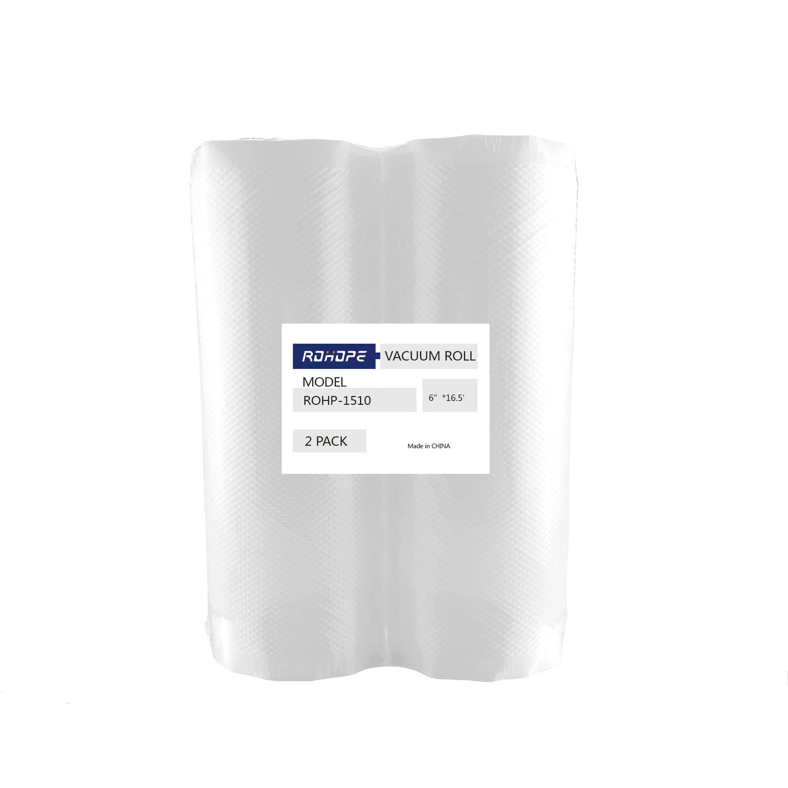 ROHOPE Vacuum Sealer Rolls - 2 Pack (6