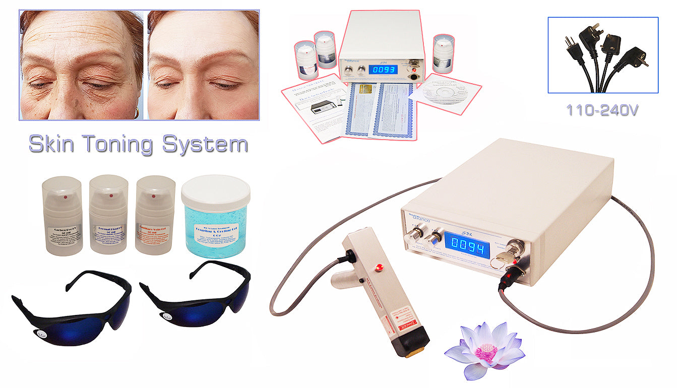 Professional Laser Hair Removal & Skin Rejuvenation Device - Permanent Hair Reduction, Vein Treatment, Wrinkle & Scar Removal, Nail Fungus Therapy - Perfect for Home Spa & Dermatology Clinics