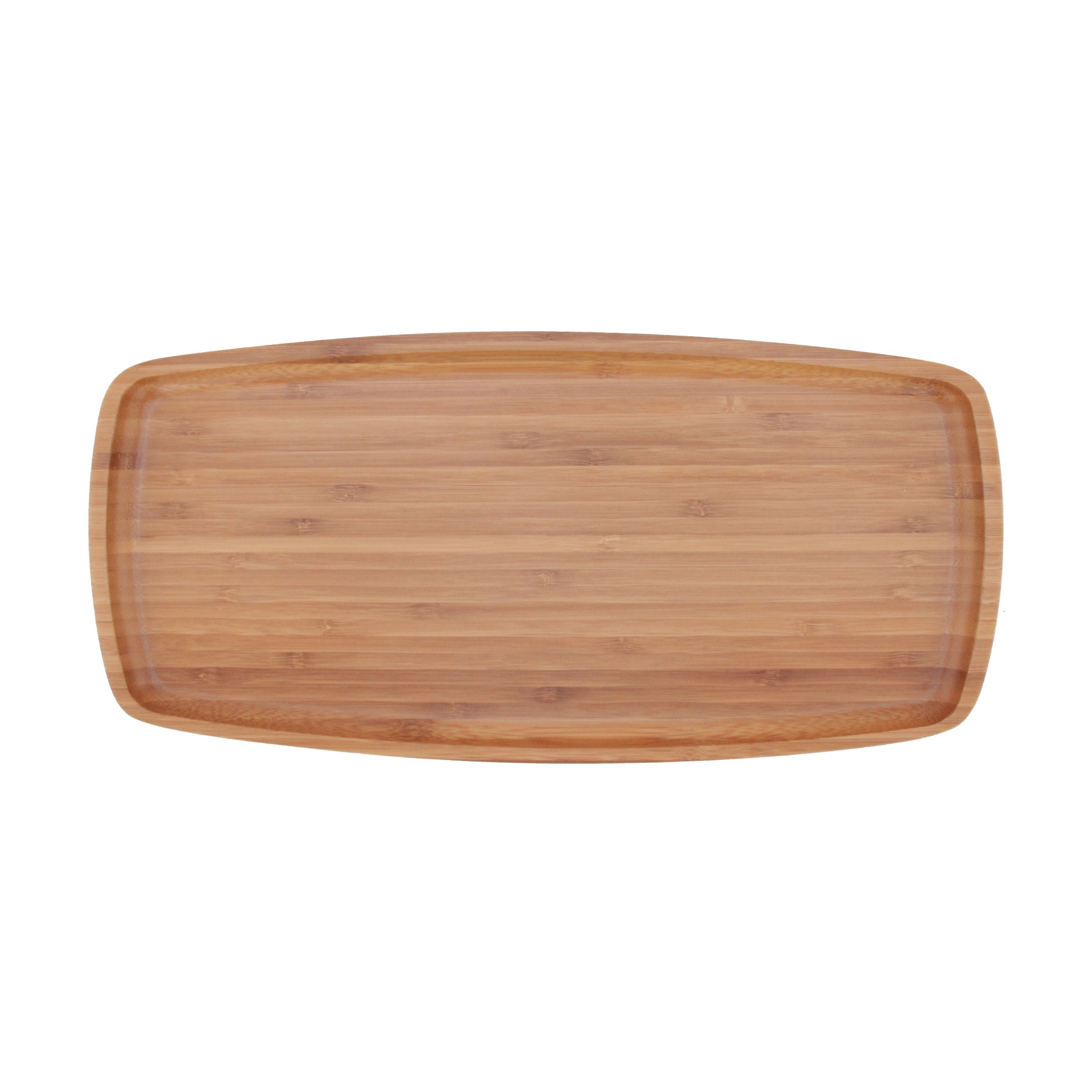 Eco-Friendly Bamboo Dinner Plates Set of 4 - 14