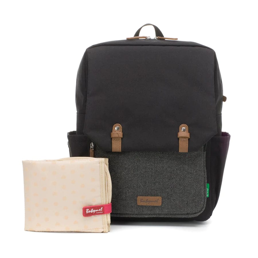 Babymel George Eco-Friendly Diaper Bag for Moms - Waterproof & Stylish Baby Essentials Organizer - Perfect for Travel, Daycare & On-the-Go Parenting