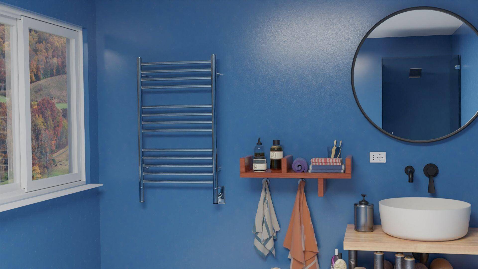 Amba Jeeves C Straight Hardwired Towel Warmer - 20.5
