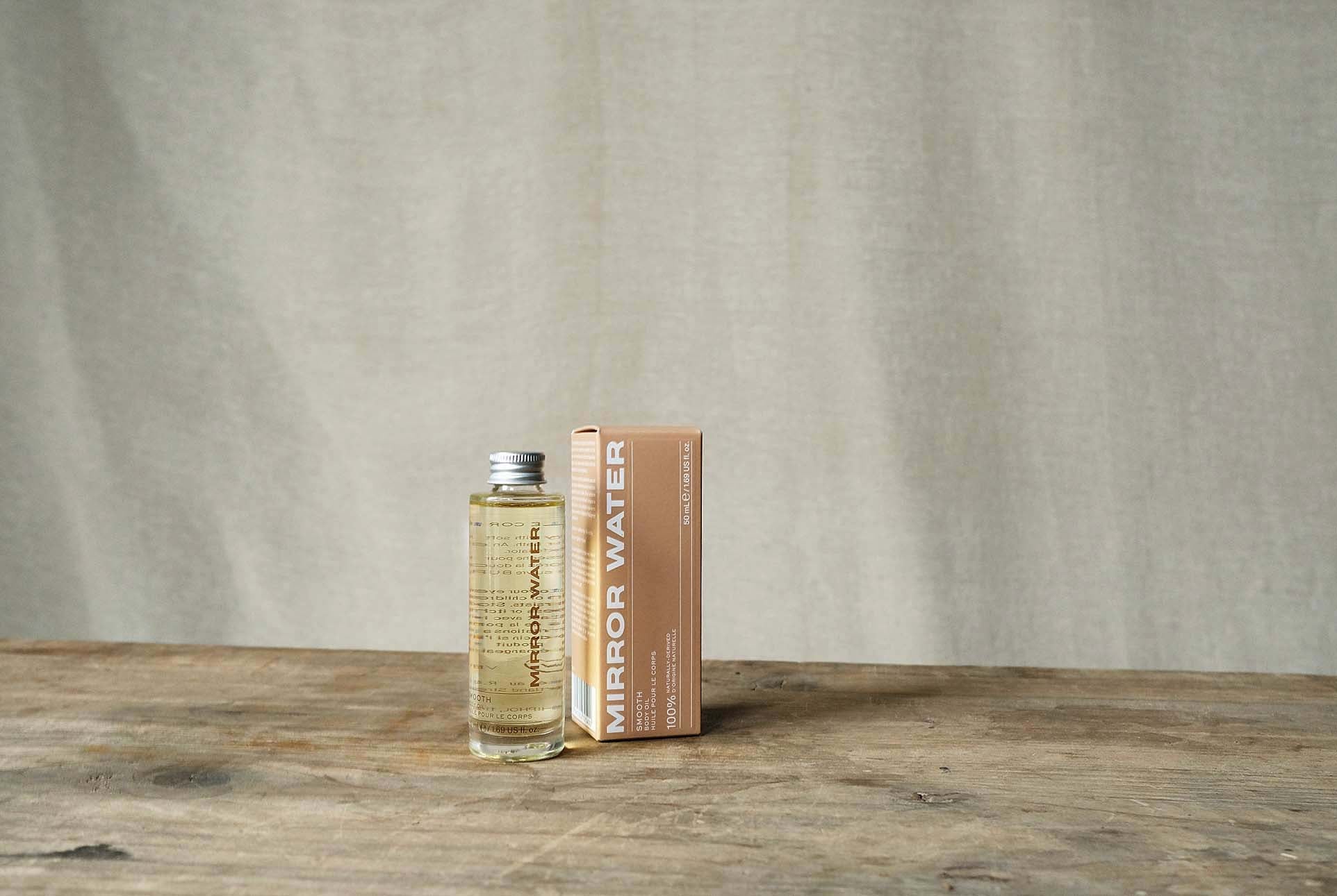 SMOOTH Body Oil for Glowing Skin - Hydrating & Nourishing Moisturizer for Dry Skin - Perfect for Massage, After Shower & Daily Skincare Routine
