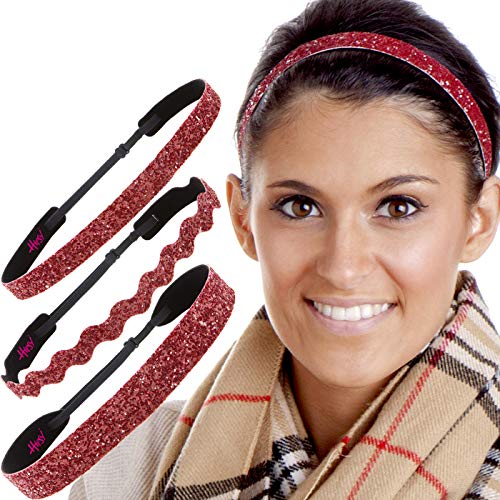 Bling Glitter Mixed Ruby Red