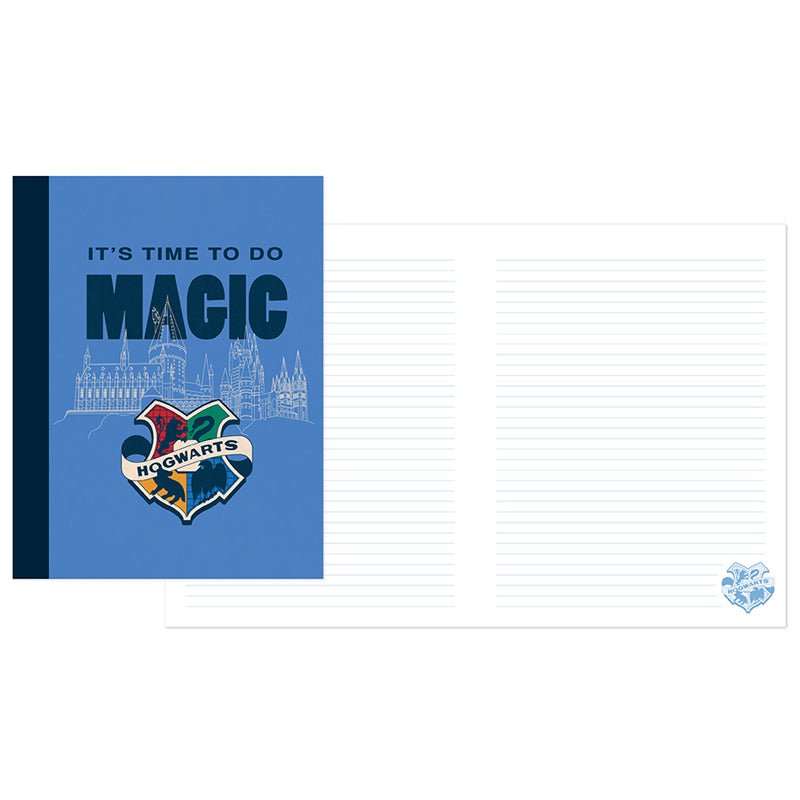 Harry Potter Hogwarts Composition Notebook Set - 2 Pack, Lined Journal for School, College & Office Note Taking - Perfect for Potter Fans & Gift Ideas