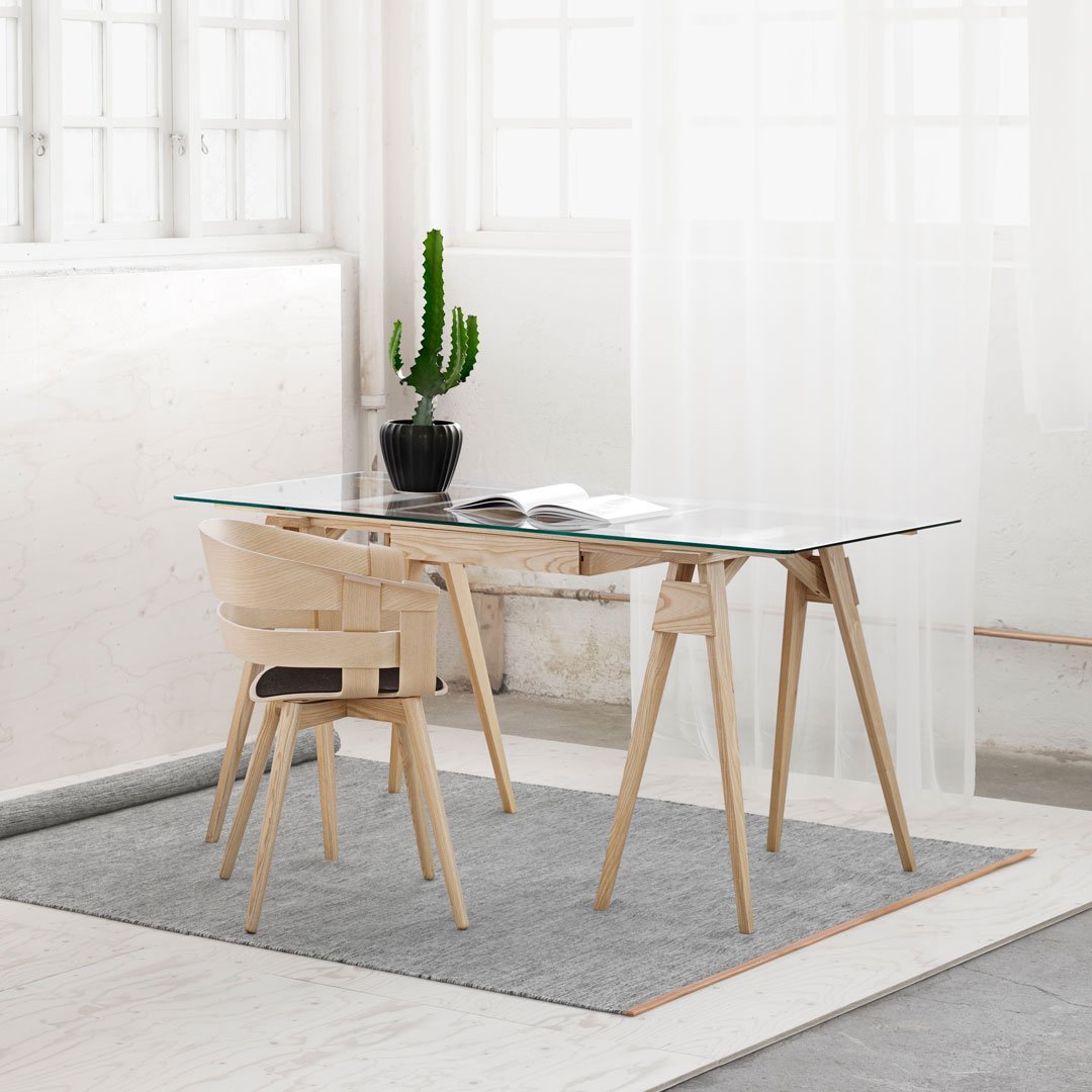 Modern Mack Arco Desk & Conference Tables - Scandinavian Design by House Stockholm - Perfect for Home Office & Corporate Meetings