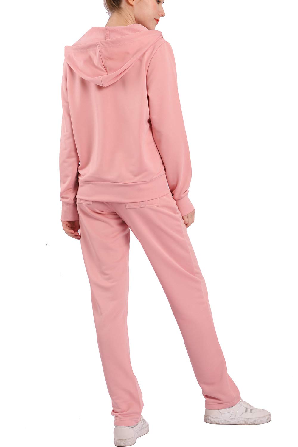 Women's Casual 2-Piece Track Suit Set - Comfortable Sweatsuit for Running, Yoga & Lounge Wear - Perfect for Workouts, Gym & Relaxing at Home