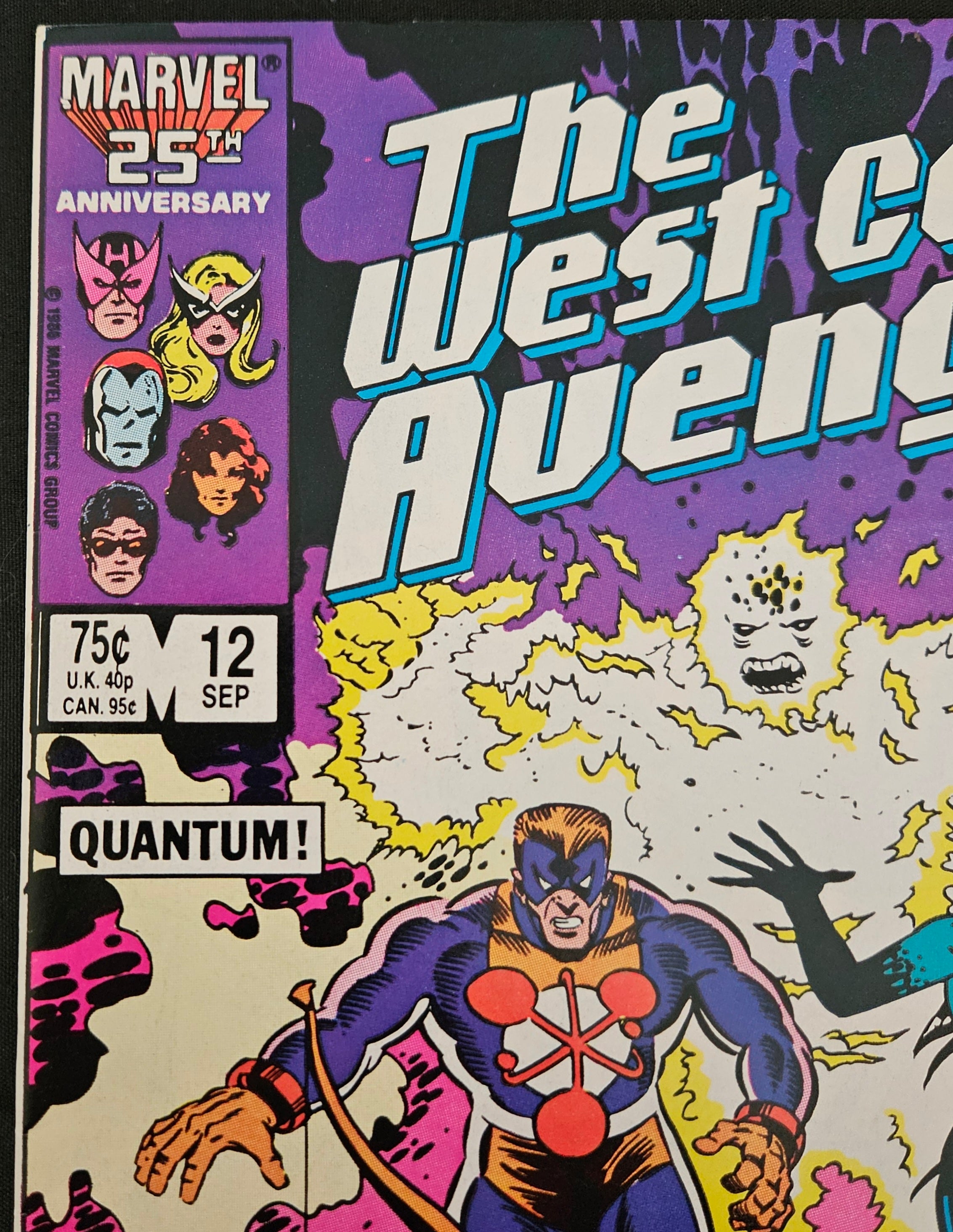 Marvel Comic Book - West Coast Avengers #12 (Sept 1986) | Lost in Space Time Part 3 | Near Mint Condition | Collectible Superhero Comics | Perfect for Marvel Fans & Comic Collectors
