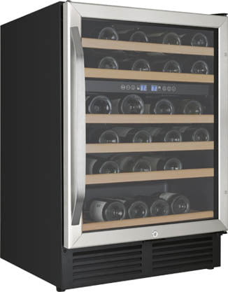 Avanti WCR496DS 24-Inch Built-In Dual Zone Wine Cooler - Perfect for Home Bars, Restaurants, and Wine Cellars