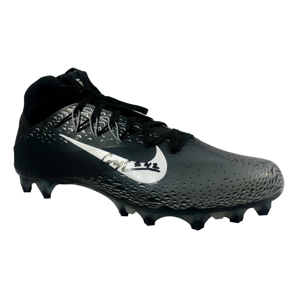 Authentic Cory Littleton Signed Football Cleats - Las Vegas Raiders & Rams Player - JSA Certified COA - Perfect for Collectors, Fans & Sports Memorabilia Displays