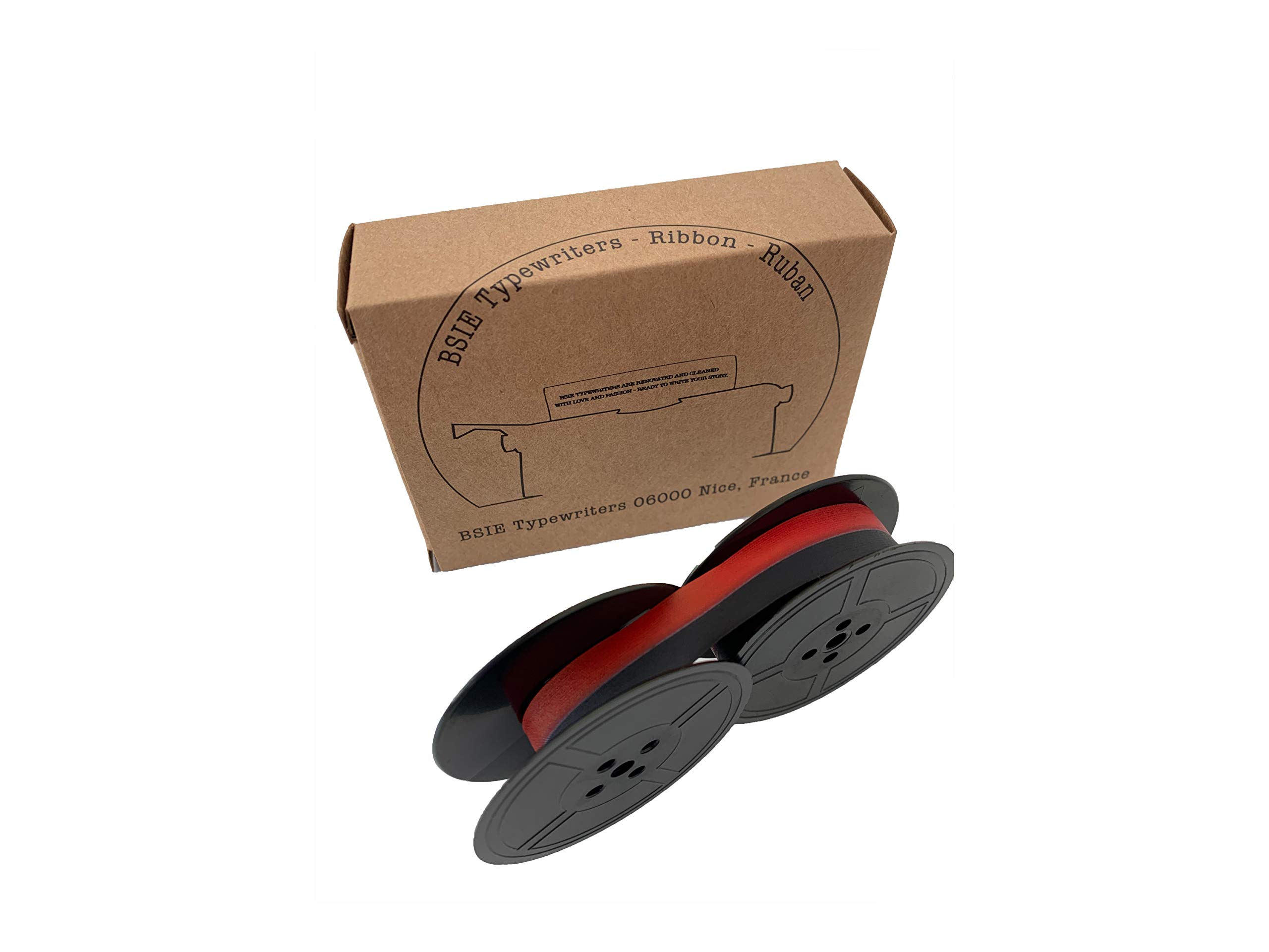 Imperial Typewriter Ribbon - Black & Red Ink Cartridge for Vintage Typewriters - Perfect for Office Use, Letter Writing & Creative Projects