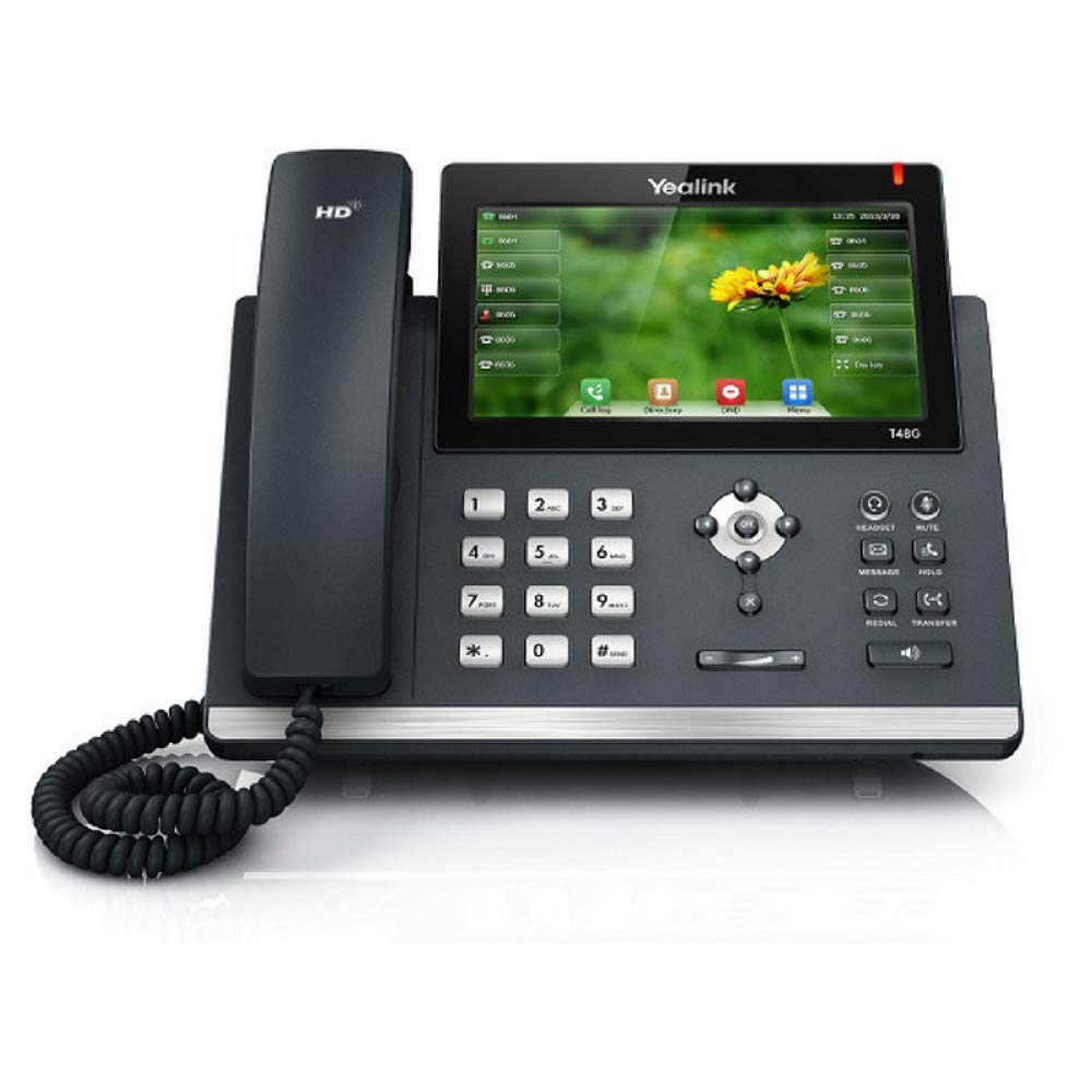 Yealink SIP-T48S IP Phone - Business VoIP Desk Phone with HD Voice, 7