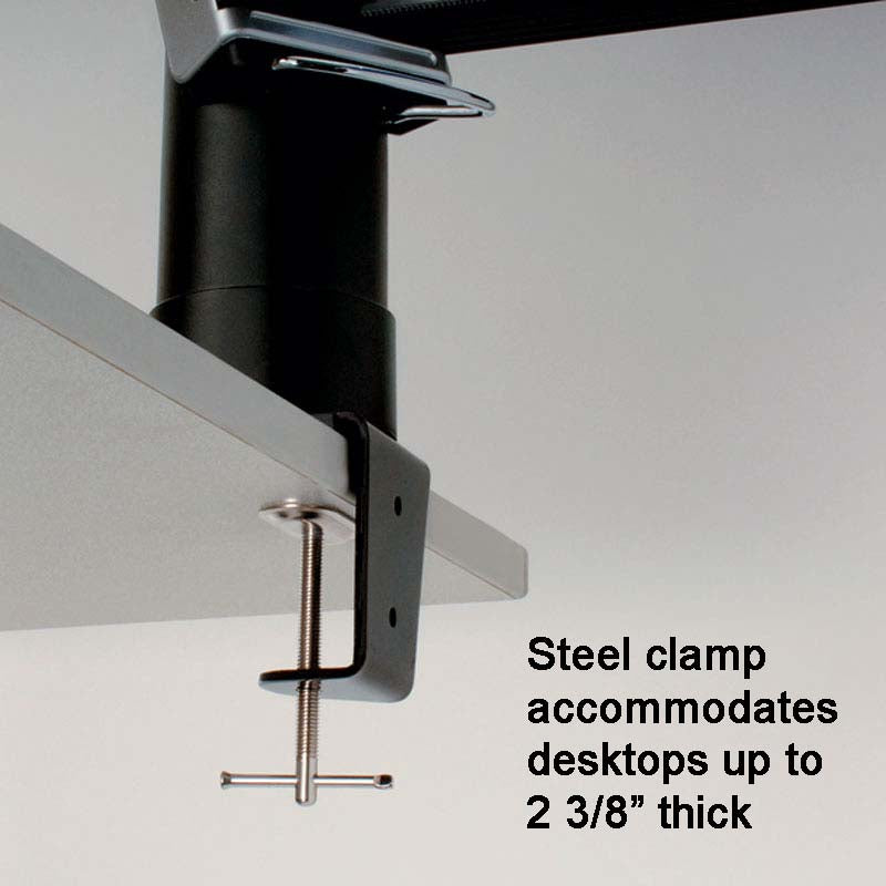 SpaceFile™ 10-Pocket Desktop Document Organizer - Clamp-On File Holder for Bills, Receipts & Papers - Perfect for Home Office, Study Desk & Workspace Organization