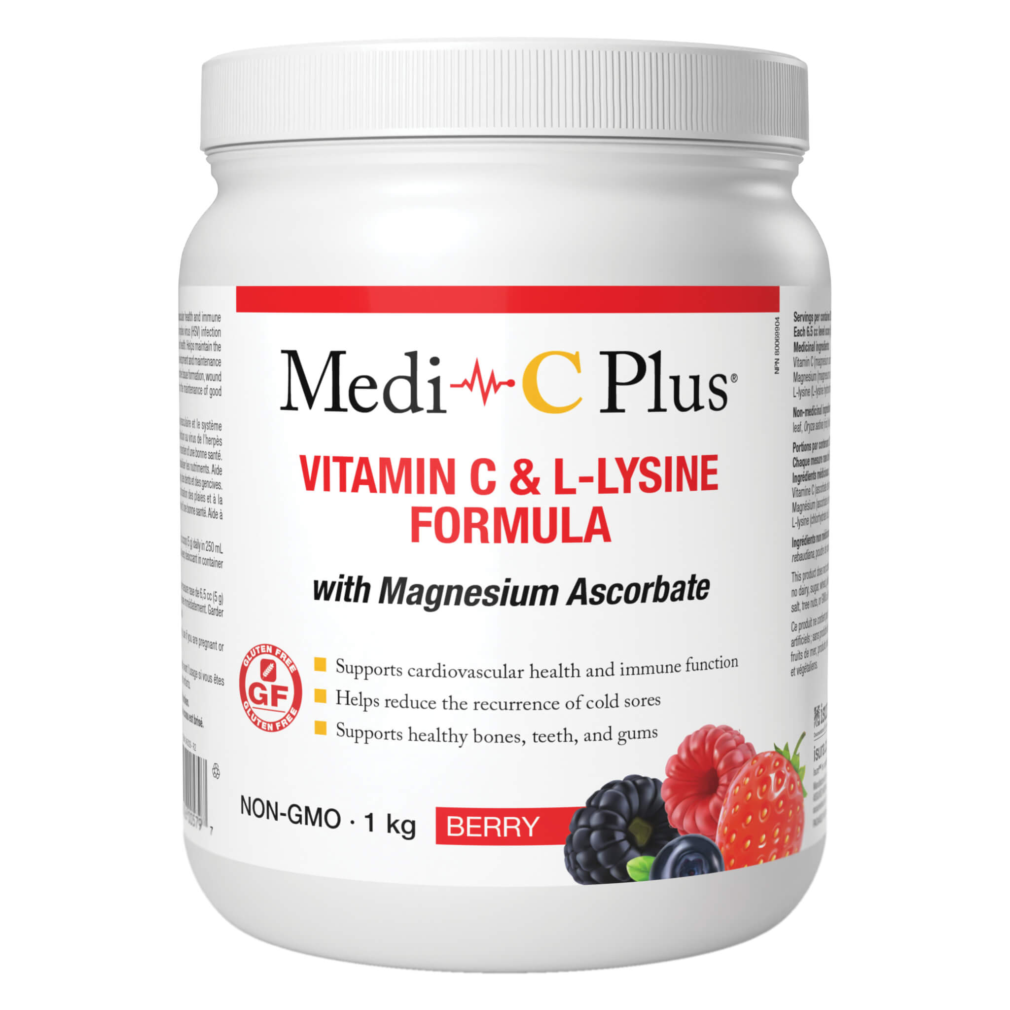 Medi C Plus with Magnesium Powder - Vitamin C & Magnesium Supplement for Immune Support & Muscle Recovery | Ideal for Athletes, Fitness Enthusiasts & Daily Wellness