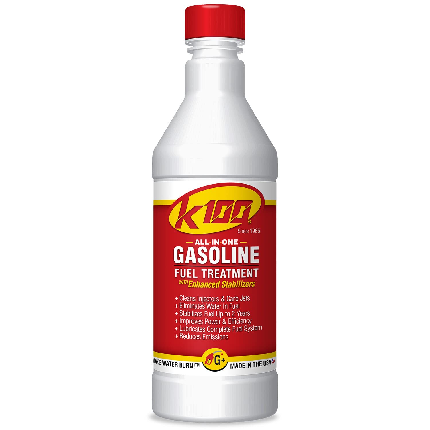 Best Gas Treatment with Revitalizer, Stabilizer & Octane Booster - Improve Engine Performance & Fuel Efficiency for Cars, Trucks & Motorcycles