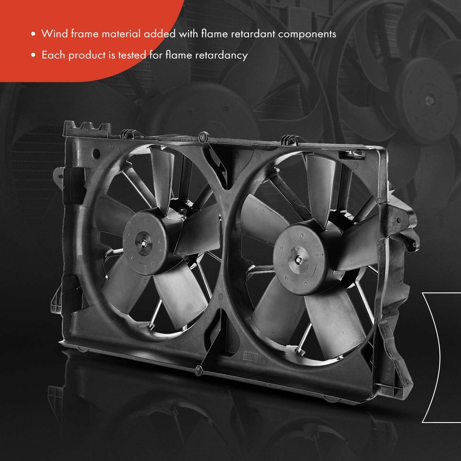 Premium Engine Radiator Cooling Fan Assembly for Ford F-150 (2010-2014), Expedition (2010-2013/2015-2017) & Lincoln Navigator (2010-2017) - Direct Replacement for AL3Z8C607A, BL3Z8C607B - Perfect for Overheating Prevention & Engine Cooling System Repair