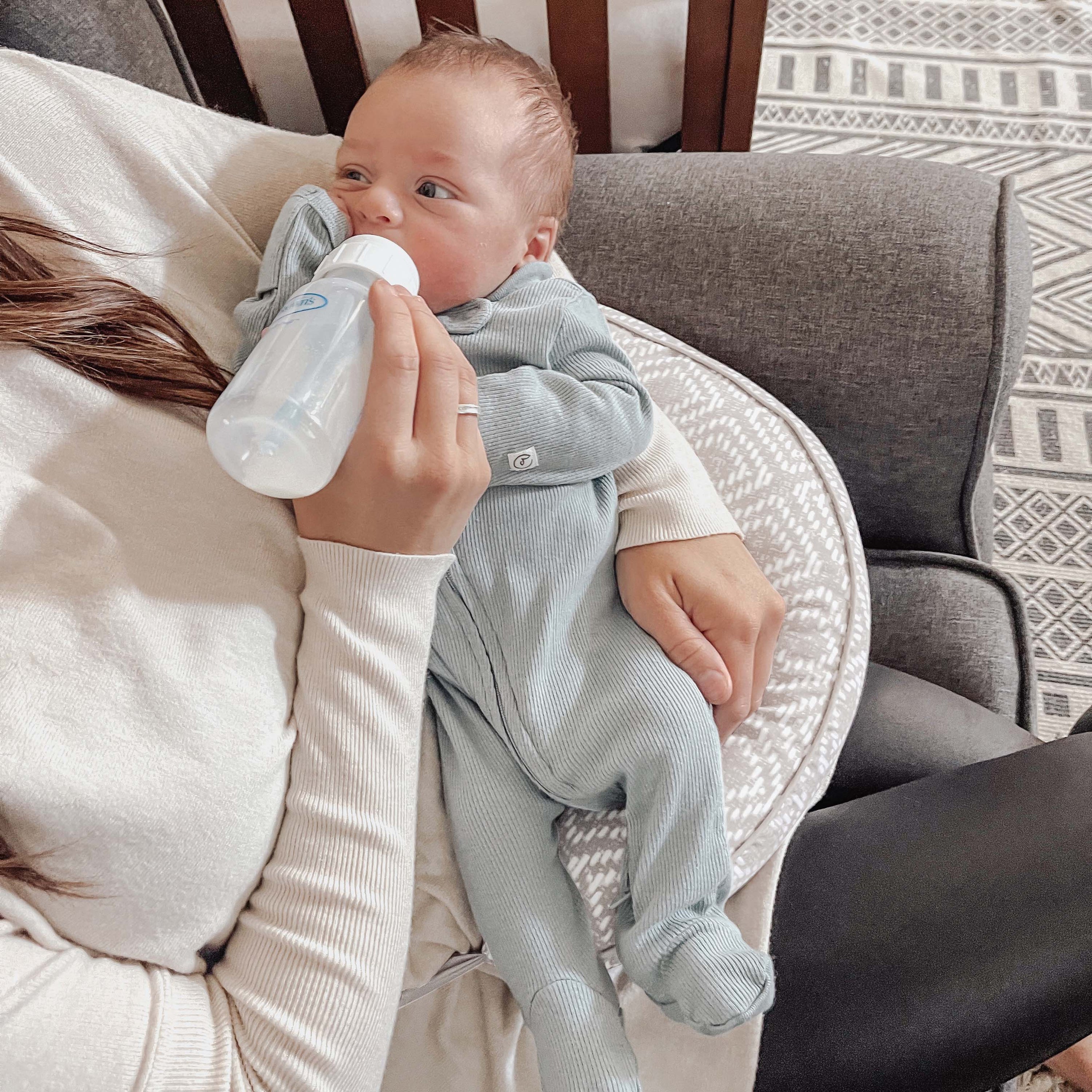 Boppy Anywhere® Nursing Pillow - Comfortable Breastfeeding Support for New Moms - Perfect for Home, Travel & On-the-Go Nursing