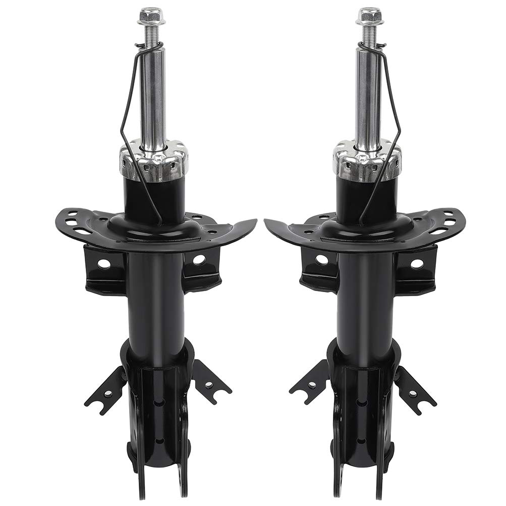 2x AUTOMUTO Shock Absorbers Struts - Compatible with 2013-2016 Ford Fusion (Front) | Premium Auto Shocks Replacement 72638 | Smooth Ride for City Driving & Highway Commutes