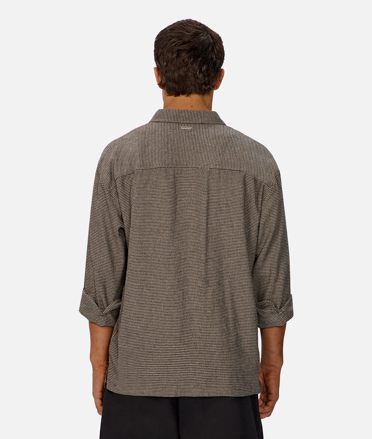 The Bankshire Long Sleeve Casual Shirt for Men - Classic Brown Stone Color | Perfect for Office, Business Meetings & Smart Casual Outfits