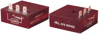 DFS225-60 AC/DC Flasher Relay - Compatible with Incandescent & Inductive Loads (1 Pack) - Perfect for Automotive Turn Signals, Emergency Vehicle Lights, and Industrial Equipment Warning Systems