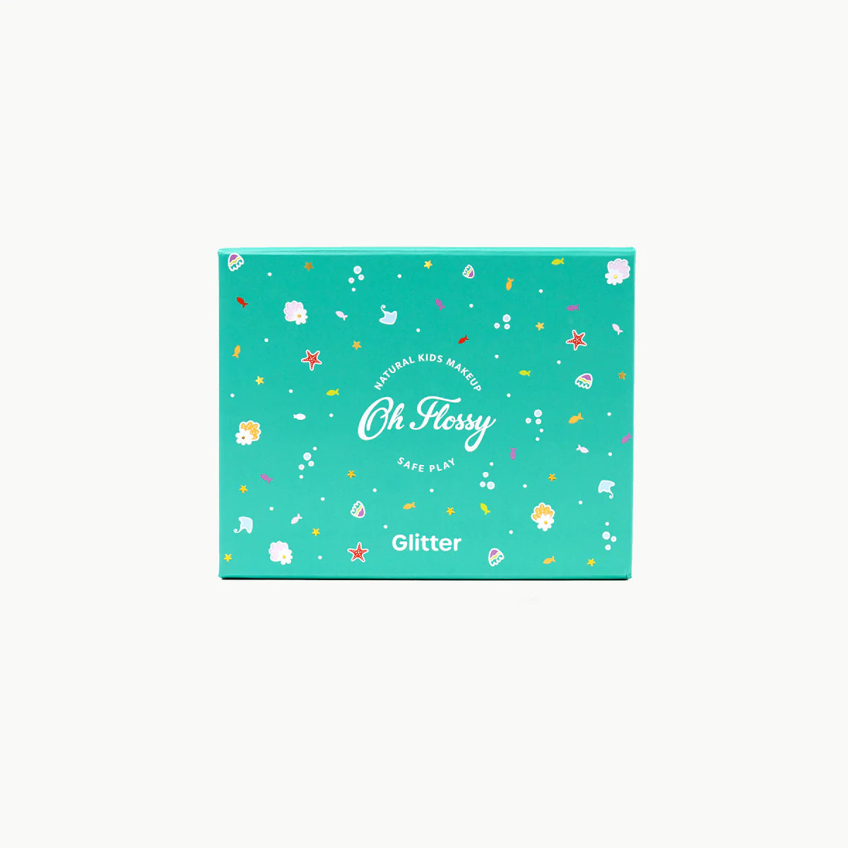 Oh Flossy Kids Under the Sea Glitter Makeup Set - Sparkling Ocean-Themed Cosmetic Kit for Girls | Perfect for Birthday Parties, Dress-Up Play & Pretend Makeup Fun