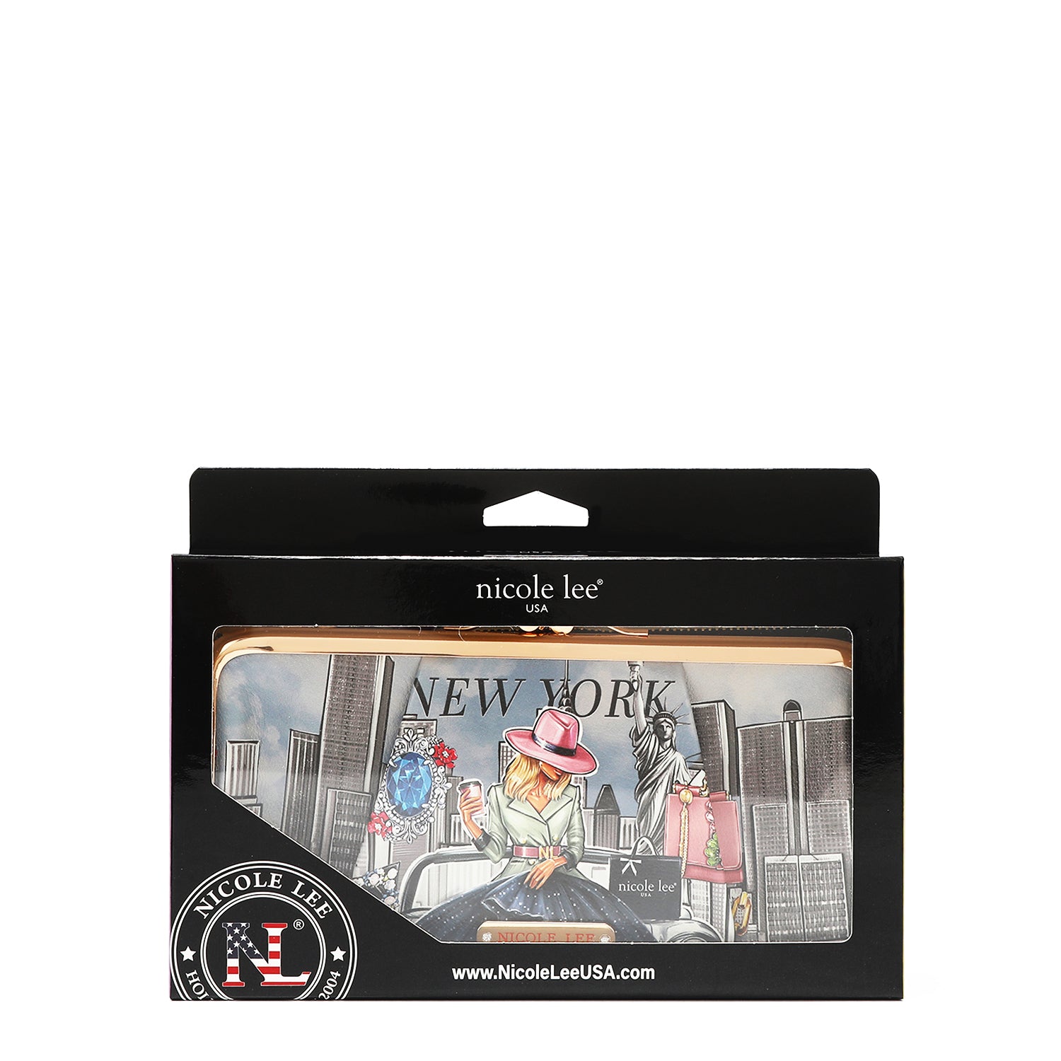 Catalina Clutch Wallet for Women - Slim RFID Blocking Leather Card Holder - Perfect for Travel, Shopping & Everyday Use