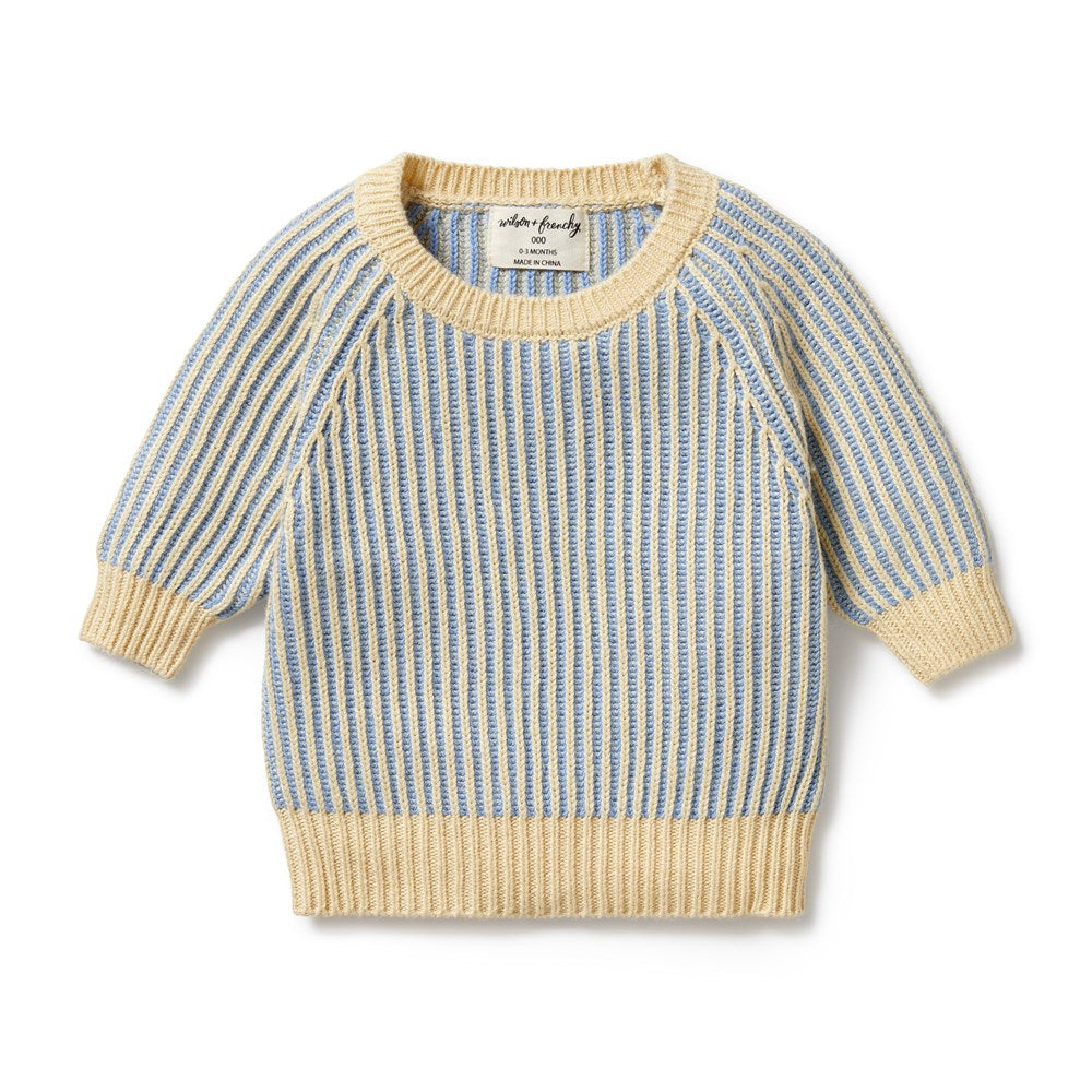 Stylish Dew Knitted Ribbed Jumper for Women - Cozy Winter Pullover Sweater | Perfect for Casual Outfits, Office Wear & Holiday Gatherings