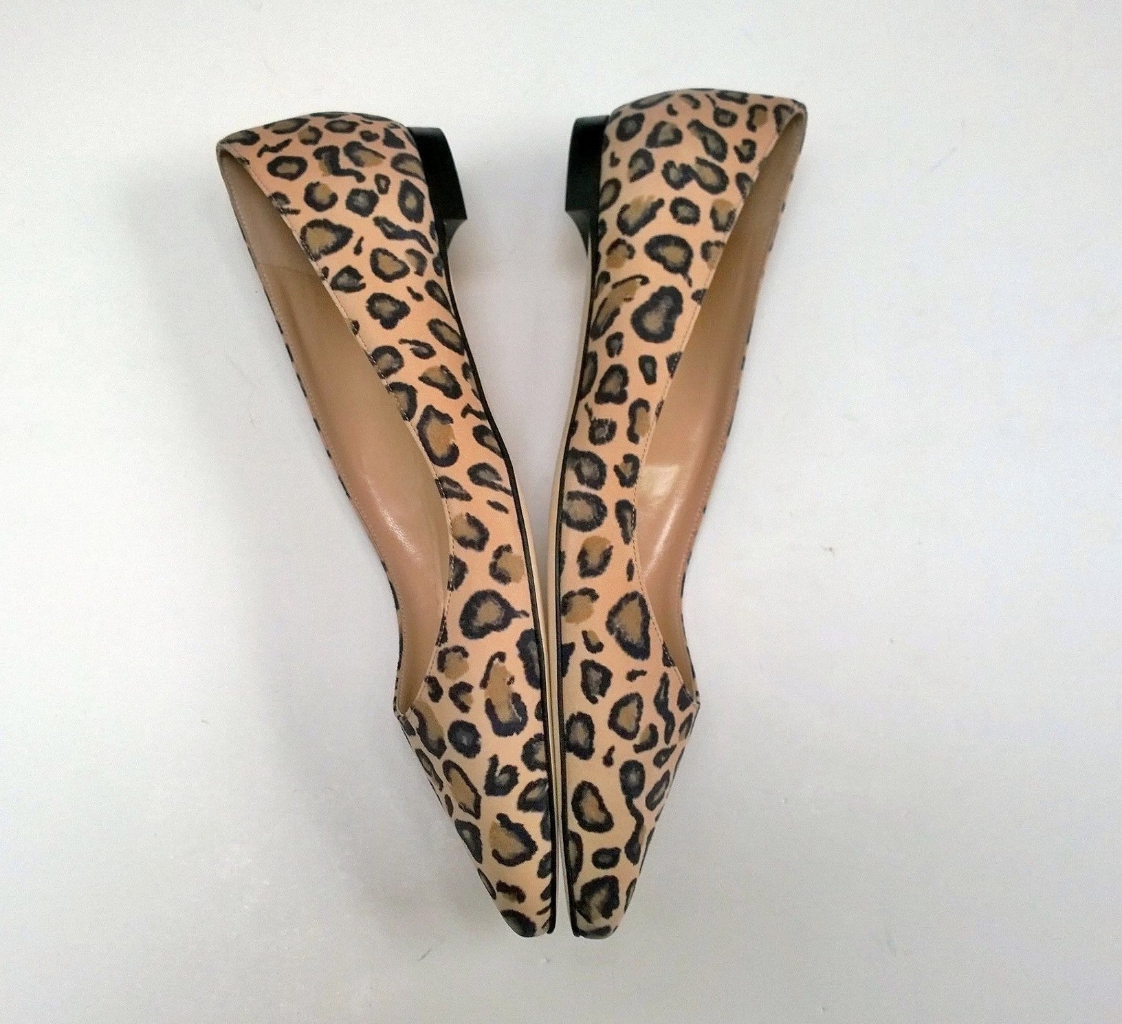 Manolo Blahnik BB Leopard Print Suede Pointy Toe Flats - Women's Luxury Designer Shoes for Work, Parties & Special Occasions