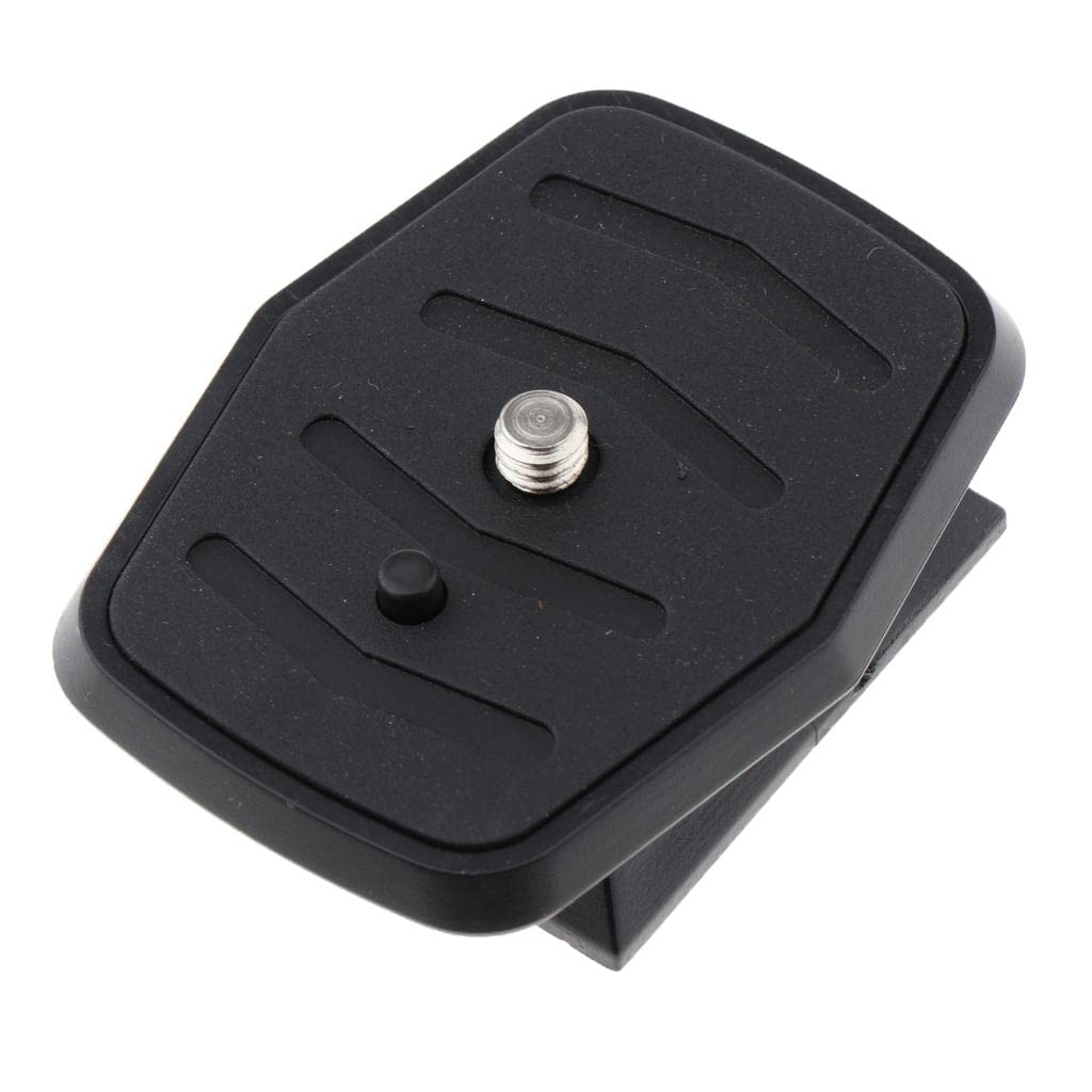 BaotyJie 3x Plastic Quick Release Plate Bracket with 60mm QR Quick Release Clamp Adapter - Compatible with Camera Tripods, DSLR Mounts & Video Equipment for Smooth Shooting Transitions