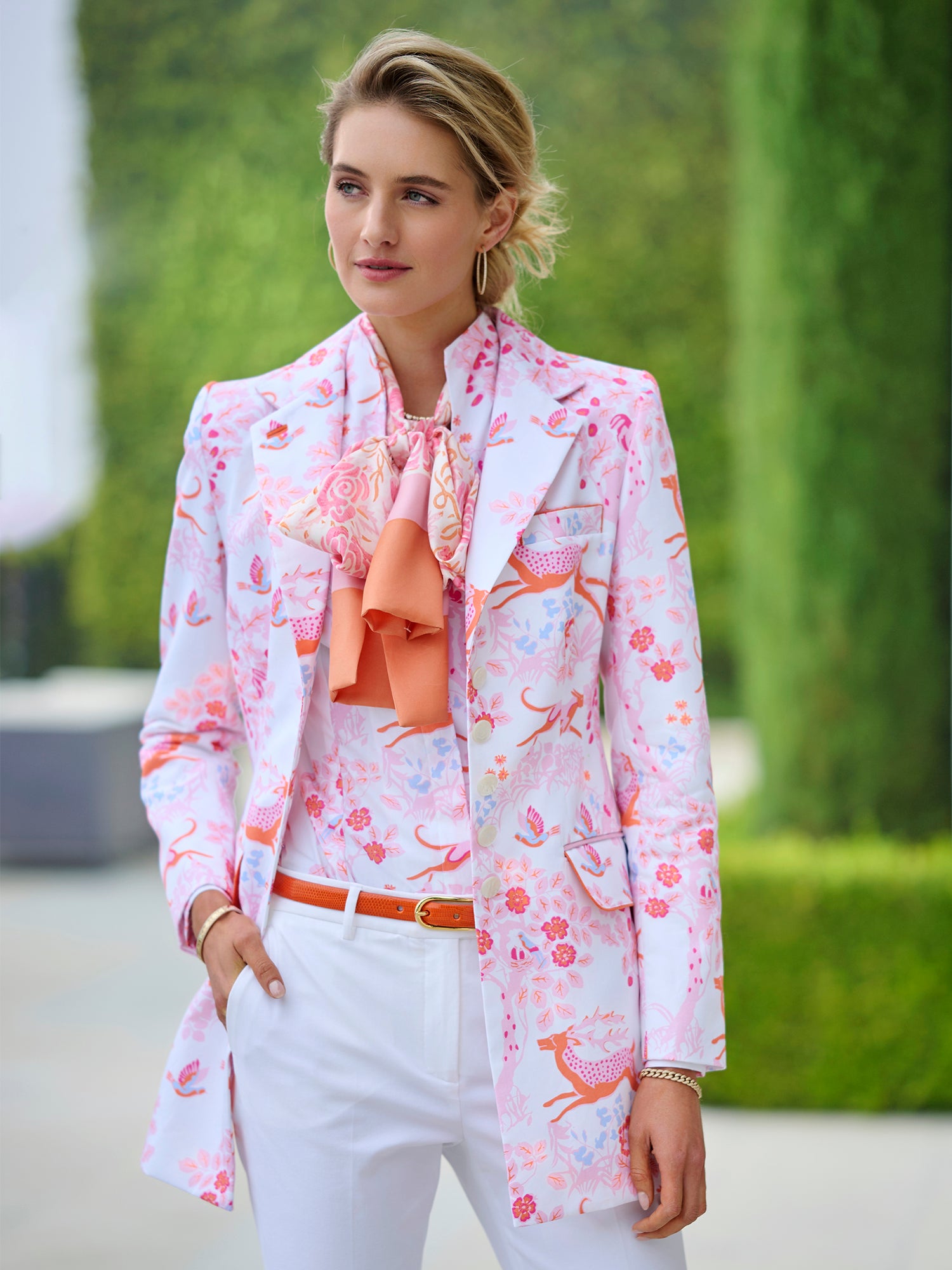 Premium Silk Scarf 657 0103 - Elegant Fashion Accessory for Women, Perfect for Parties, Weddings & Office Wear