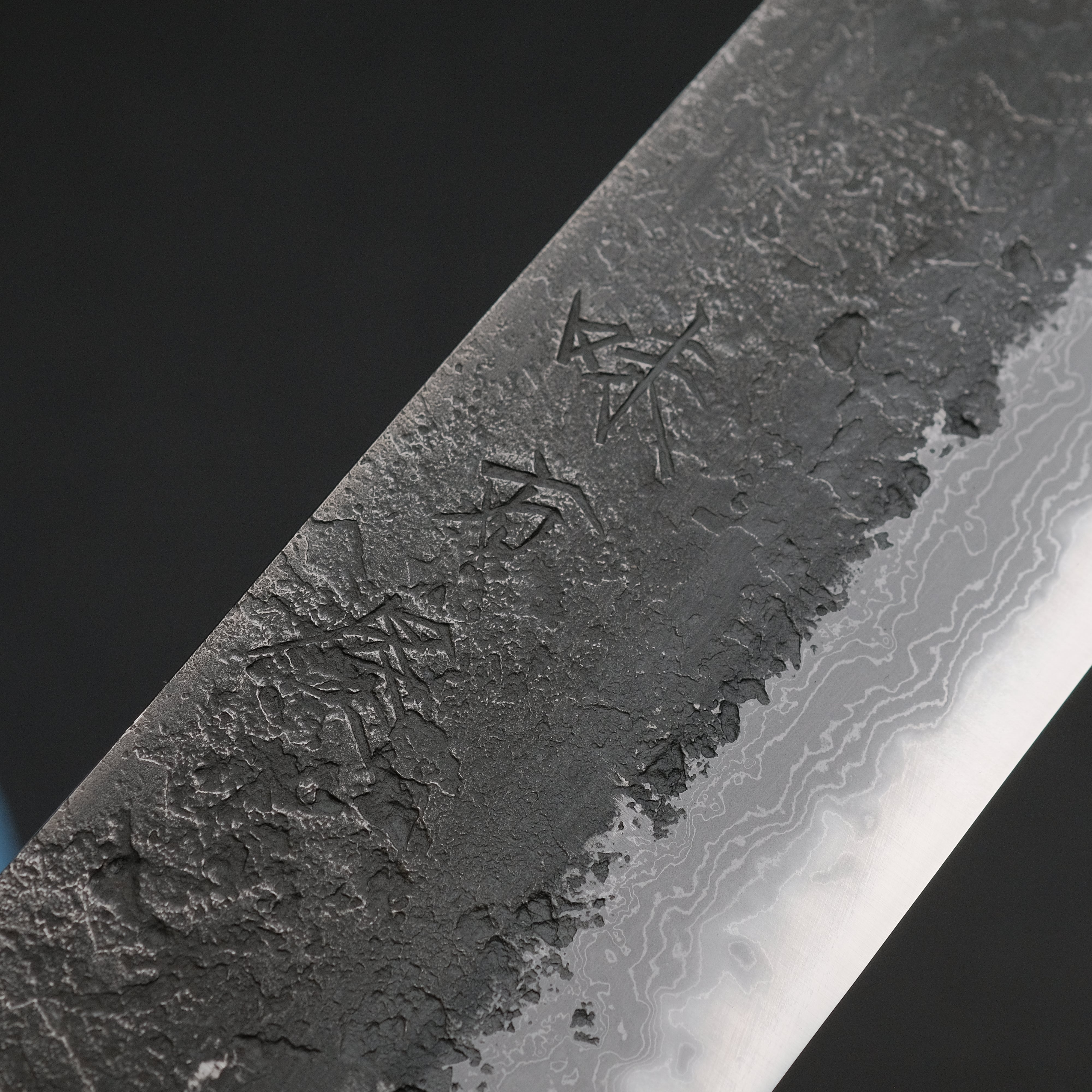 Premium Ajikataya White #2 Nashiji Damascus Santoku Knife 180mm - Olive Wood & Resin Handle (#49) - Perfect for Sushi, Vegetables & Meat Slicing - Japanese Chef's Knife for Home & Professional Kitchens