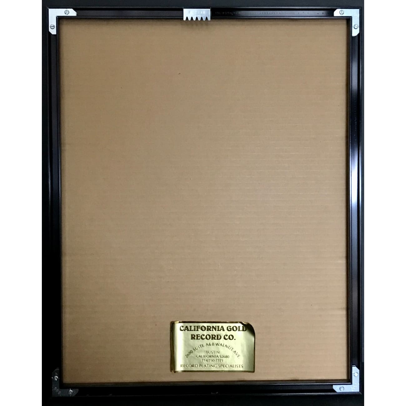 Concrete Blonde Bloodletting RIAA Gold Album Award - Certified Music Collectible for Fans & Display