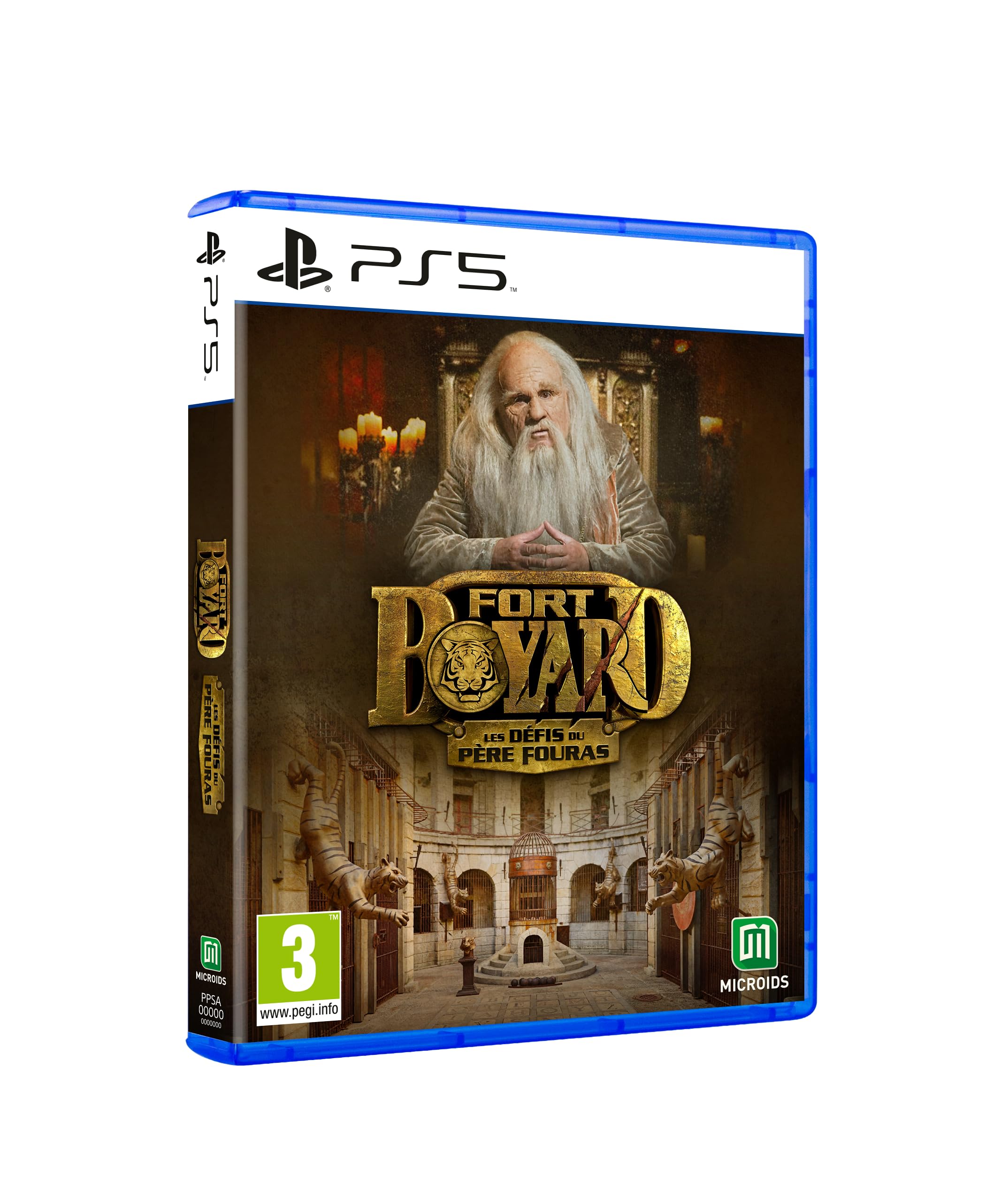 FORT BOYARD - LES DEFIS DU PERE FOURAS PS5 Game | Adventure Challenge Video Game for PlayStation 5 | Perfect for Family Game Nights & French Language Learning