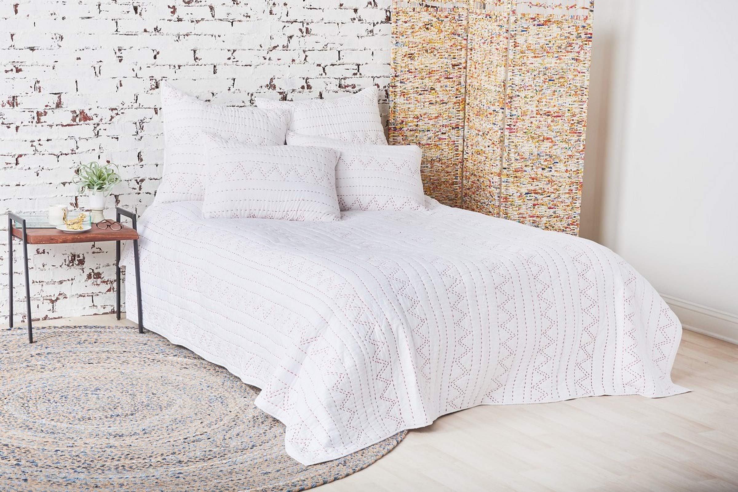 Carol & Frank Breck Full/Queen Quilt Set - Soft Luxury Bedding in Crisp White - Perfect for Master Bedrooms, Guest Rooms & Cozy Home Decor